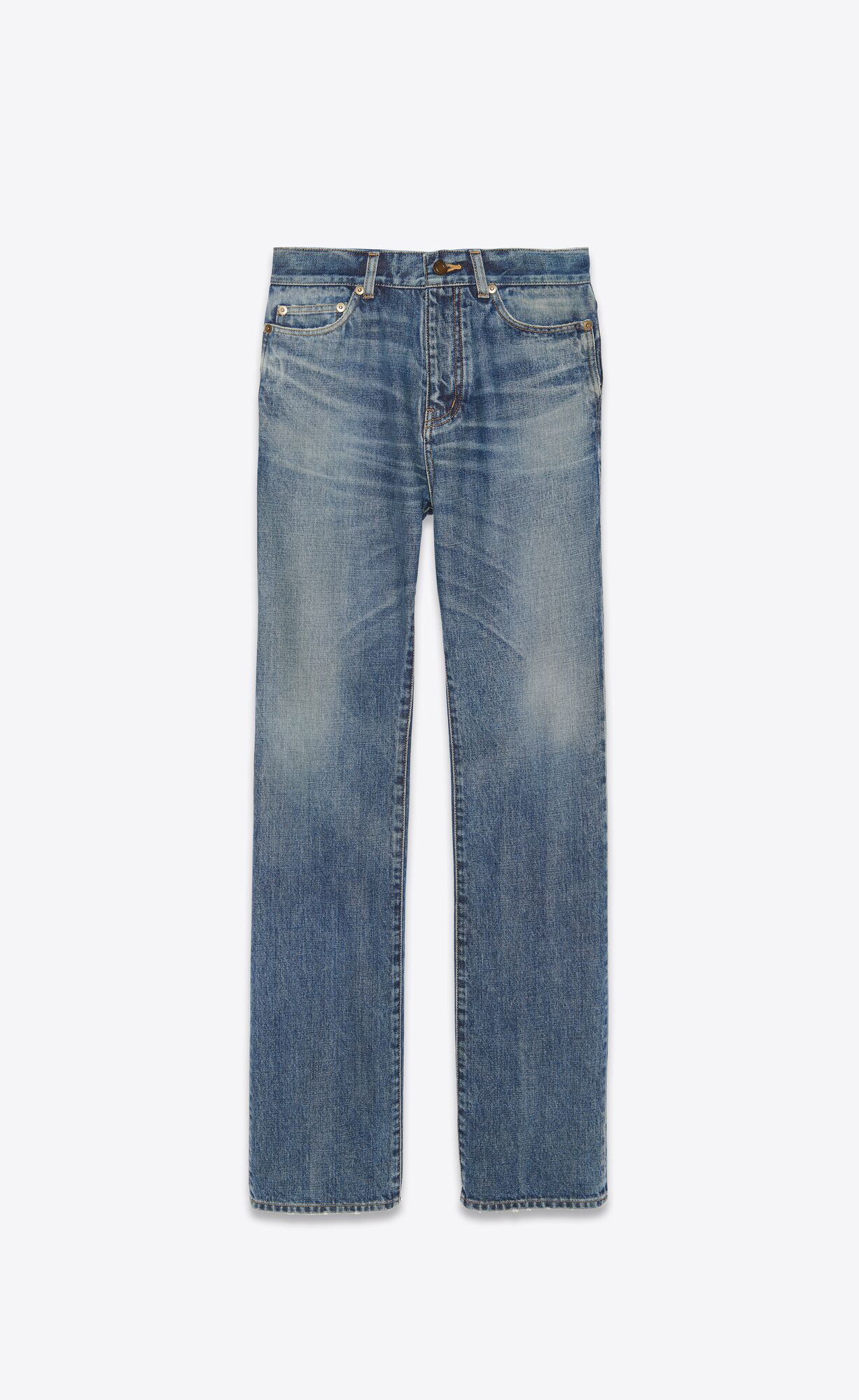 YSL Janice Jeans In Dirty Spring Blue Denim Dirty Spring Blue | 6178905-DB