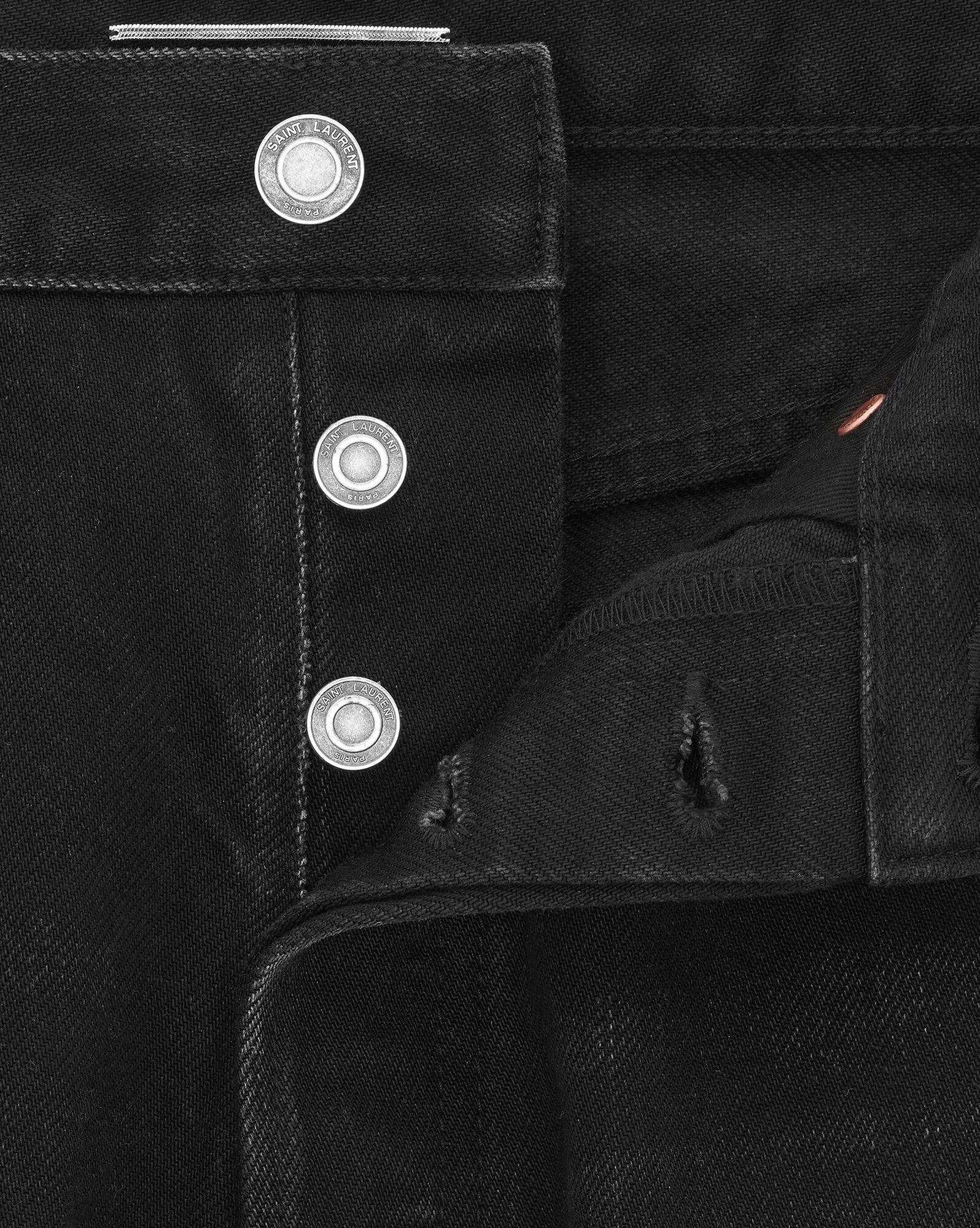 YSL Mick Jeans In Black Denim Osaka Black | 4156378-GJ