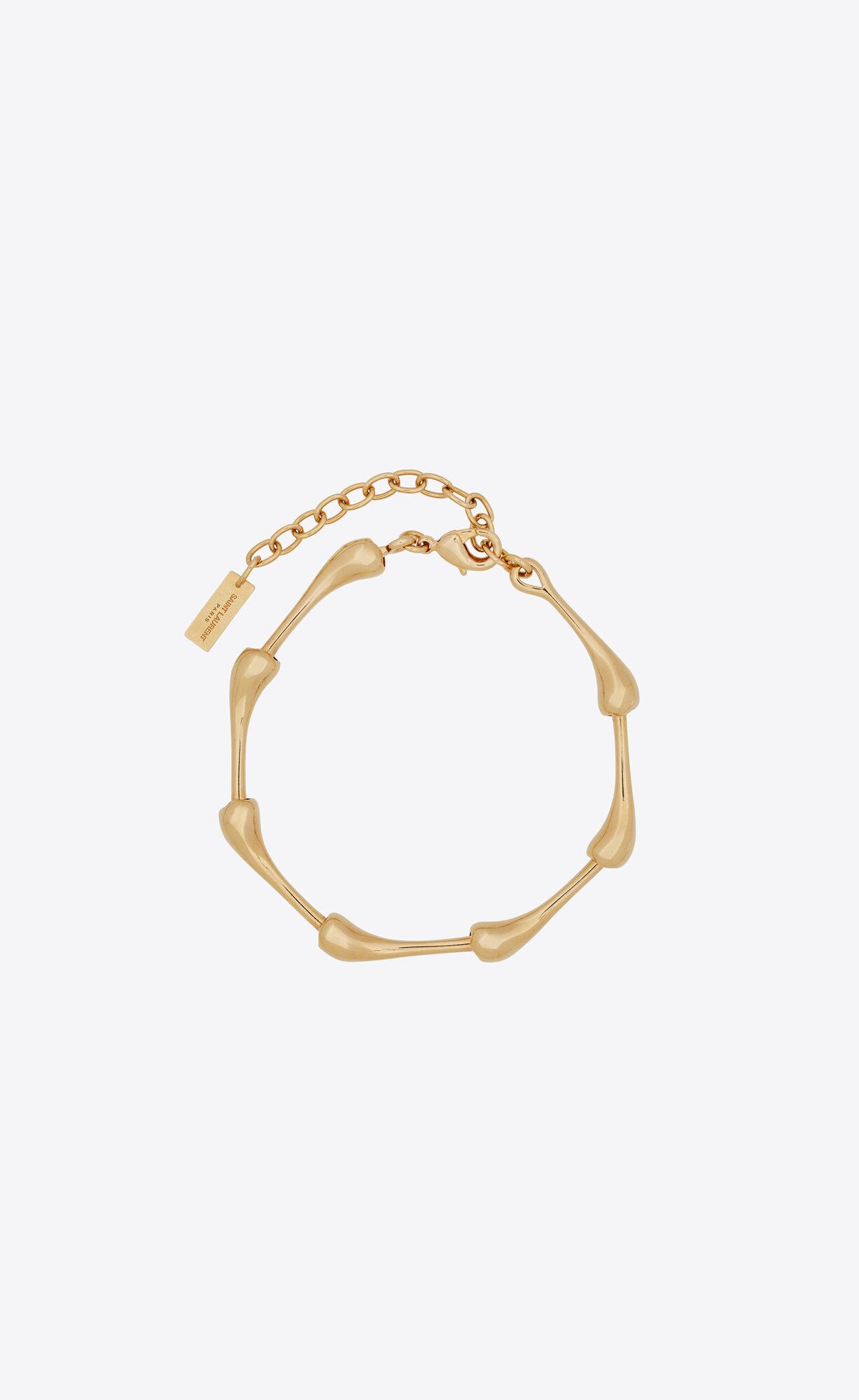 YSL Multi Drop Bracelet In Metal Gold | 0193578-PM