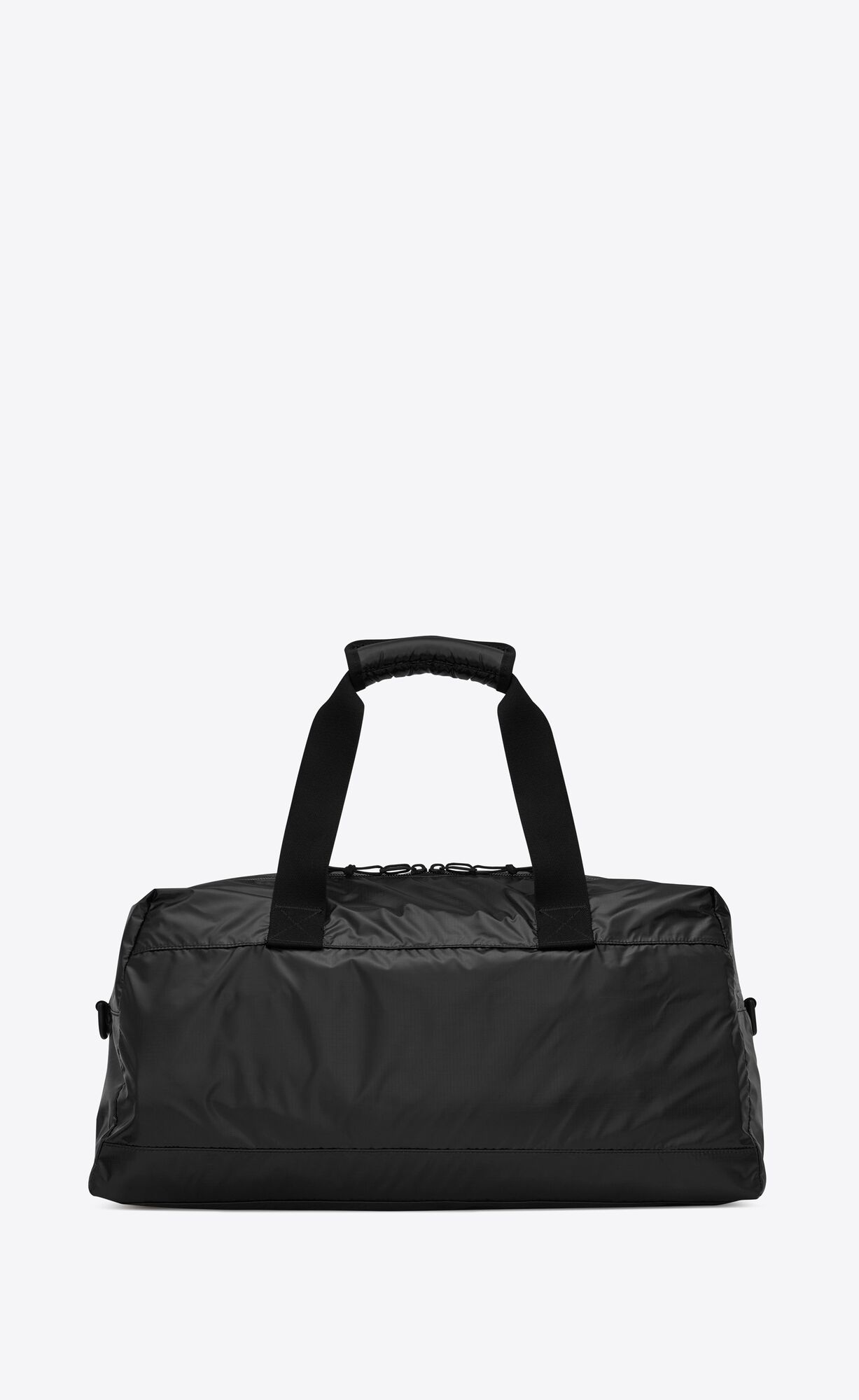 YSL Nuxx Duffle In Nylon Black And Platinum | 7832140-ZX