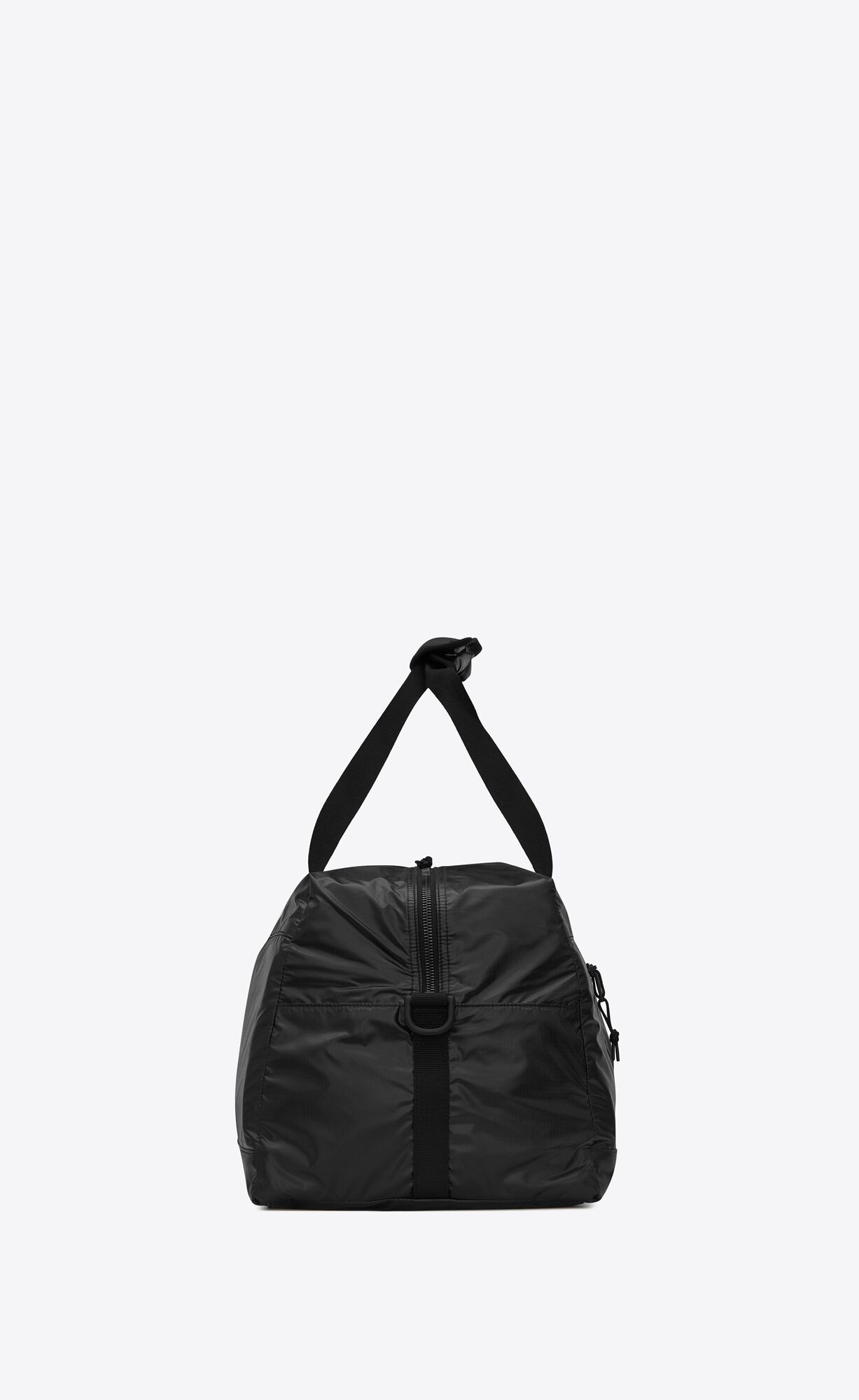 YSL Nuxx Duffle In Nylon Black And Platinum | 7832140-ZX
