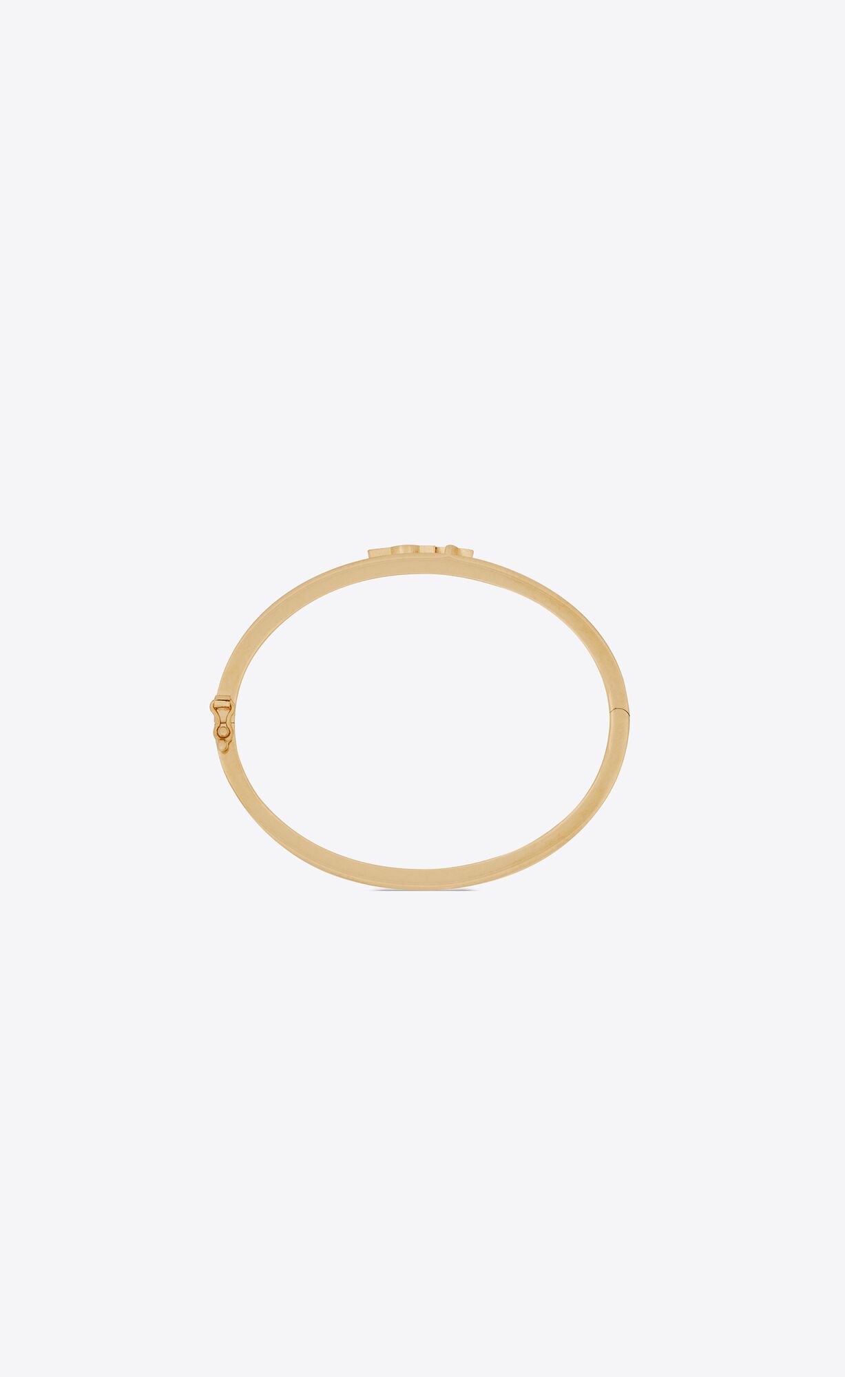 YSL Opyum Bracelet In Python And Metal Black And Antique Gold | 9418752-DQ