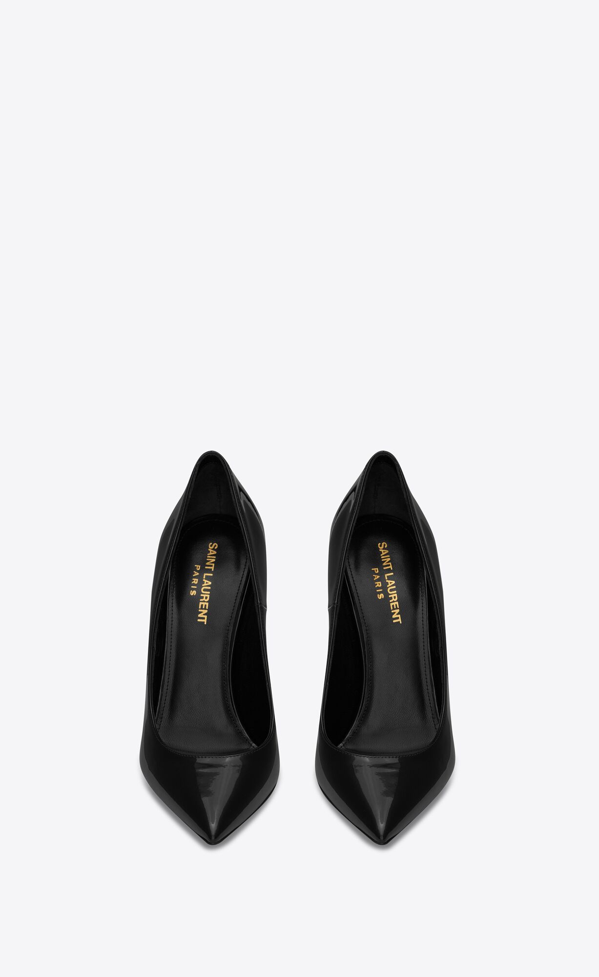 YSL Opyum Pumps In Patent Leather Black | 9527613-IH