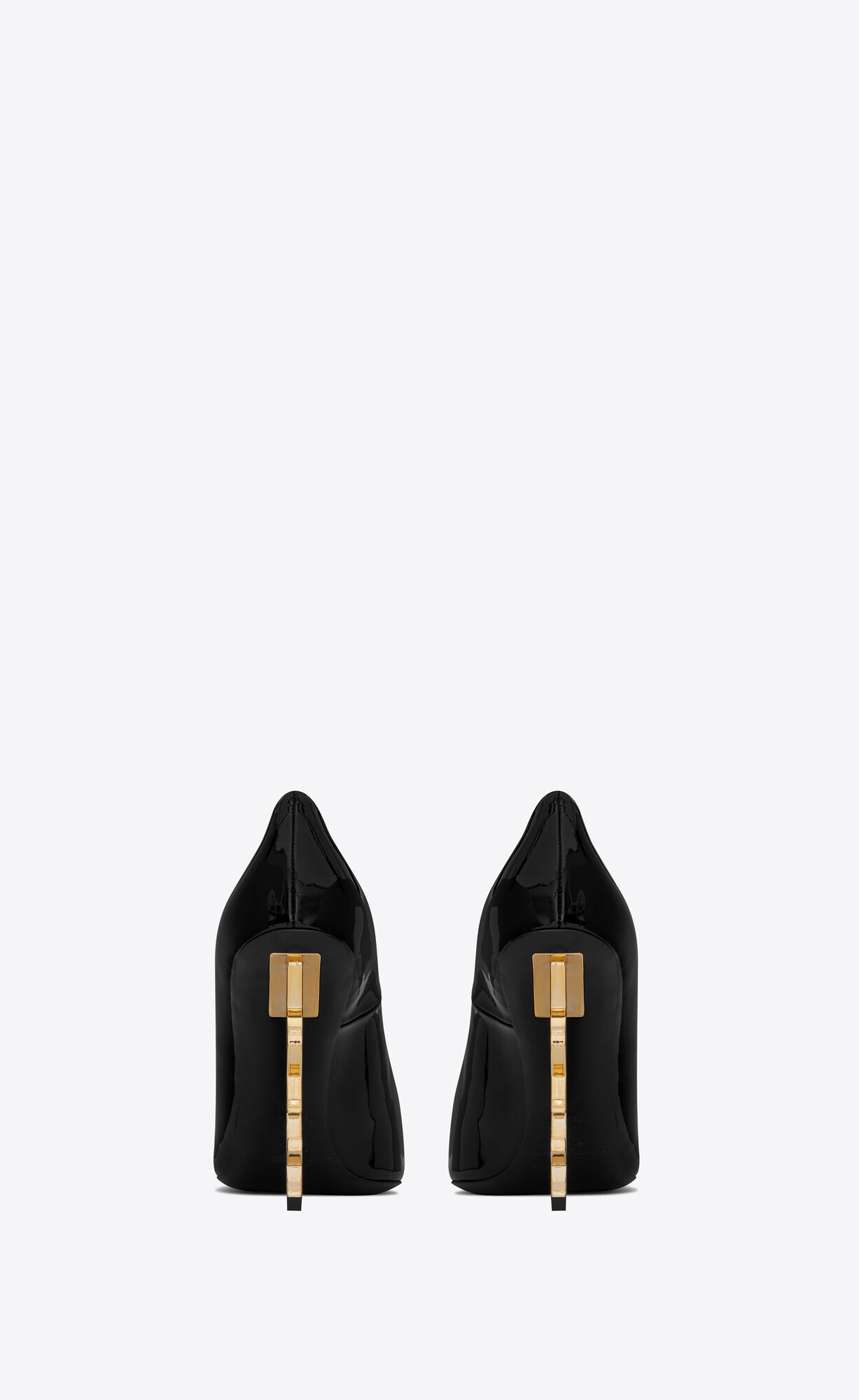 YSL Opyum Pumps In Patent Leather Black | 9527613-IH