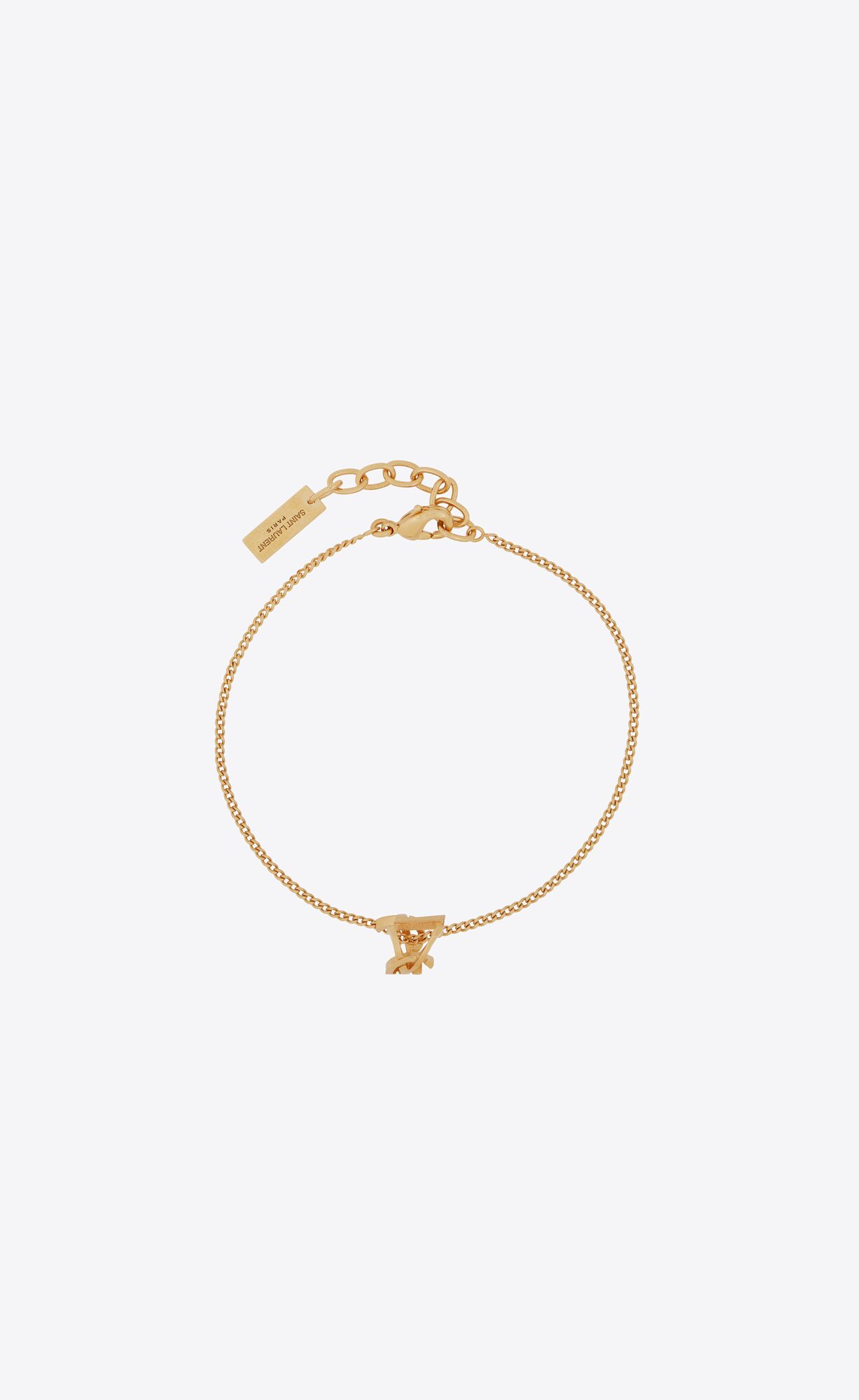 YSL Opyum Twist Bracelet In Metal Gold | 2478915-MQ