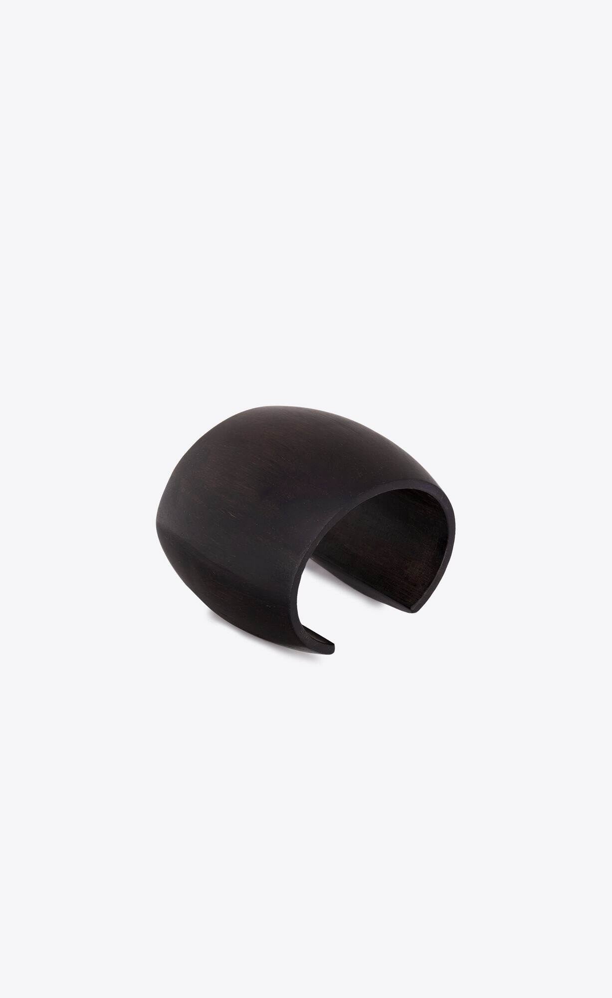 YSL Organic Bangle In Bamboo Dark Brown And Gold | 0782691-UD