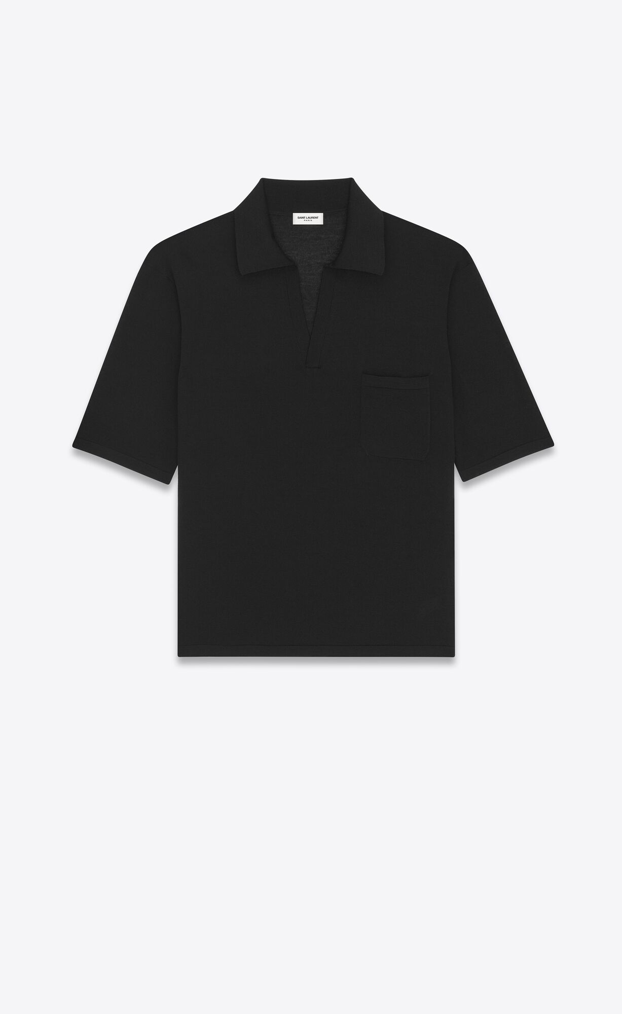 YSL Polo In Wool Black | 2589731-TA