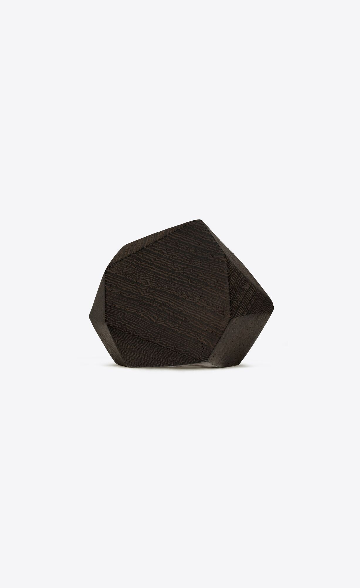 YSL Pyramid Cuff In Bamboo Dark Brown And Gold | 2639048-OK