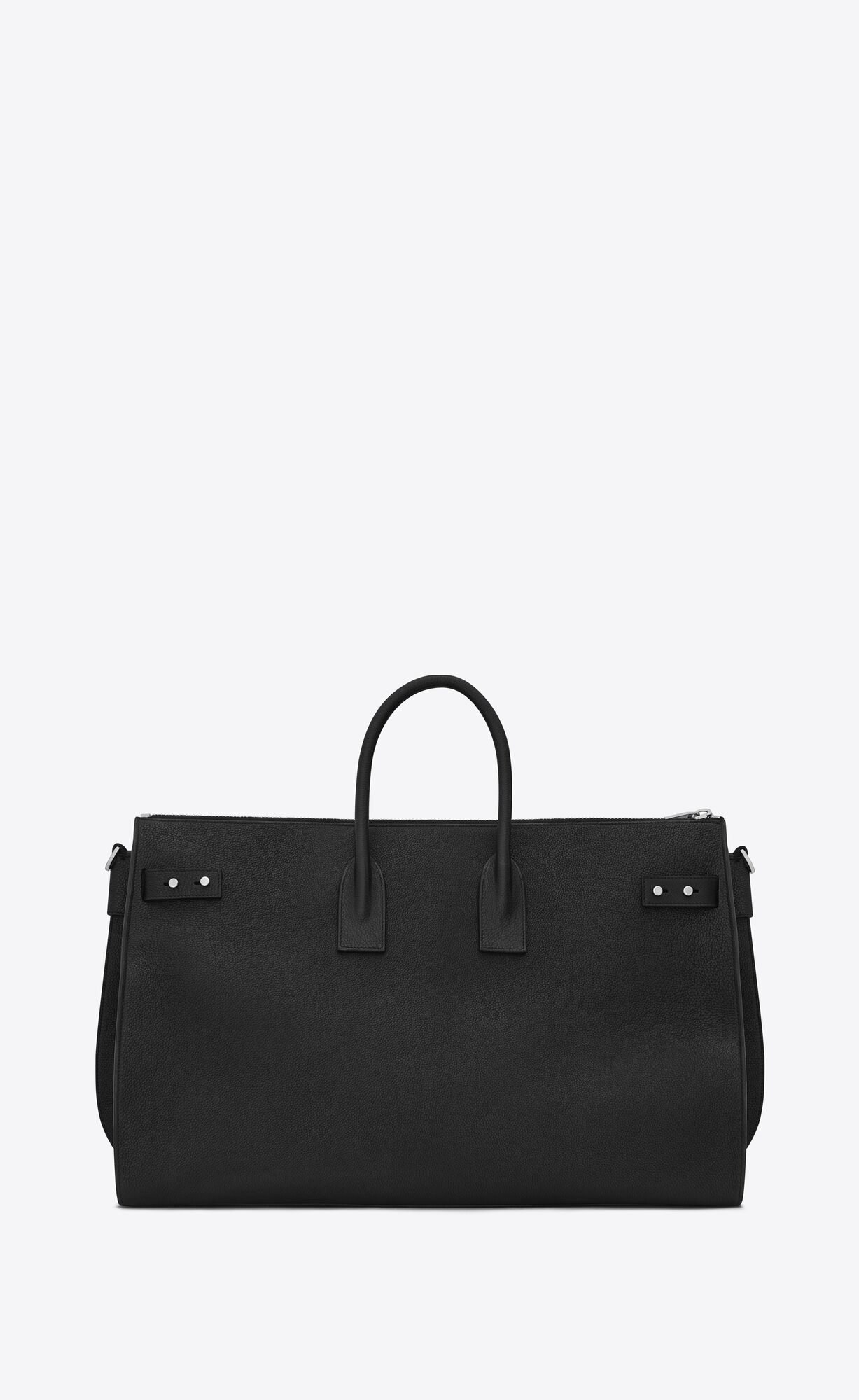 YSL Sac De Jour 48h Duffle Bag In Grained Leather Black | 1653948-UT