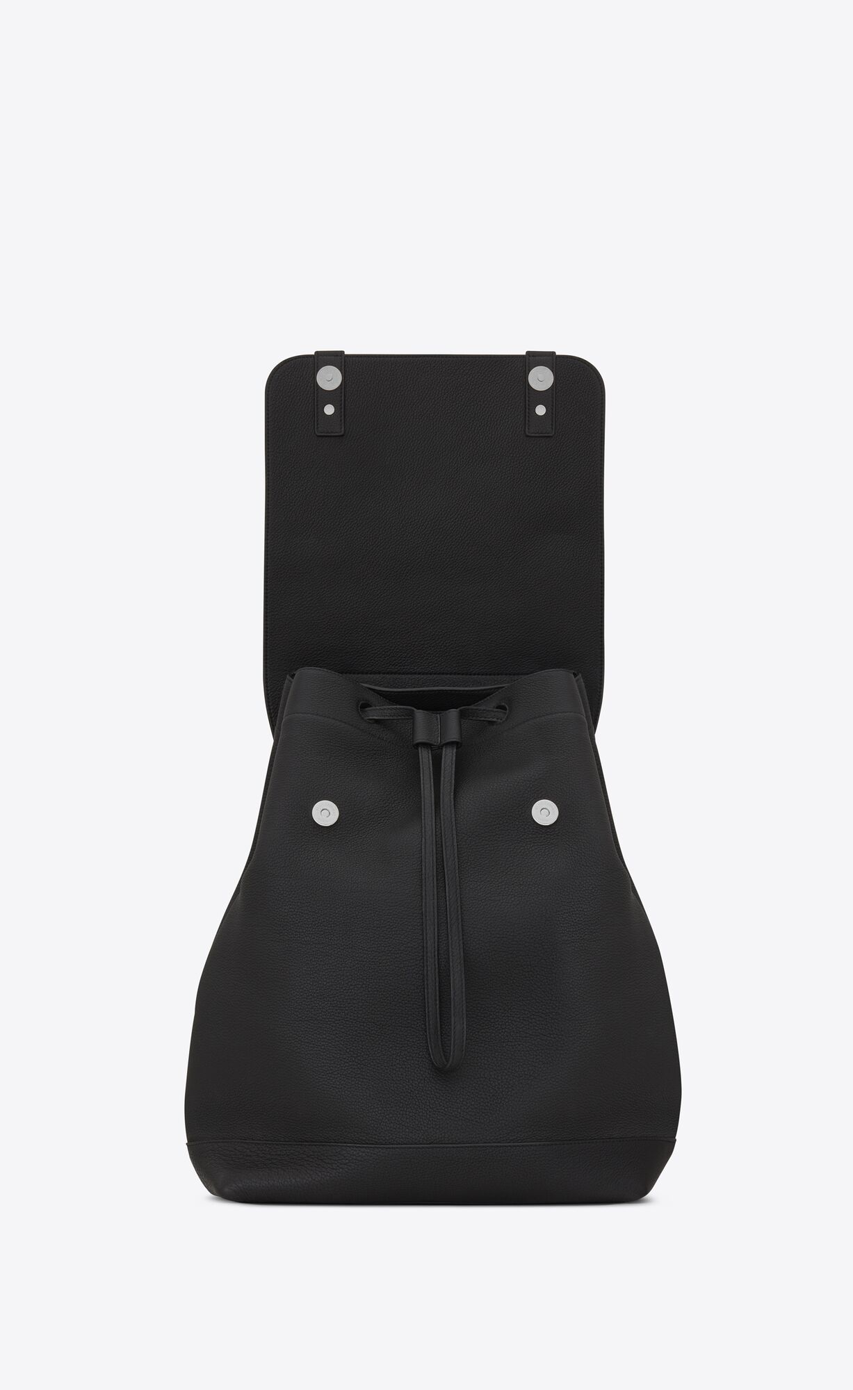 YSL Sac De Jour Backpack In Grained Leather Black | 2154867-RI