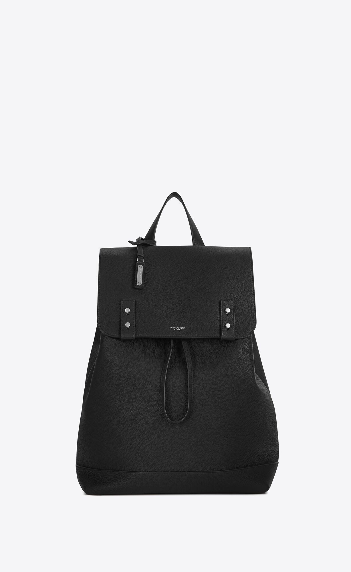 YSL Sac De Jour Backpack In Grained Leather Black | 2154867-RI