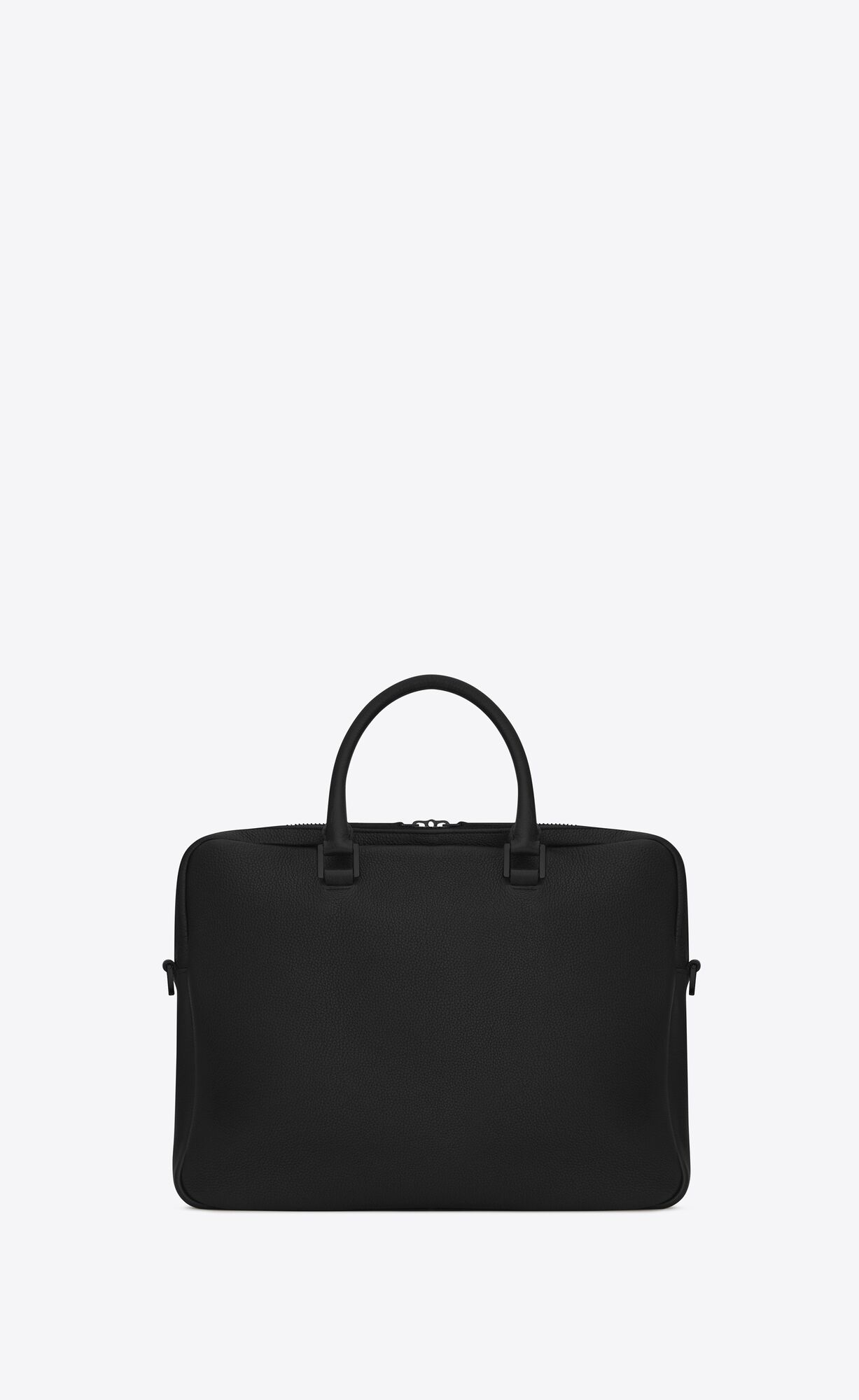 YSL Sac De Jour Briefcase In Grained Leather Black | 7930814-YG