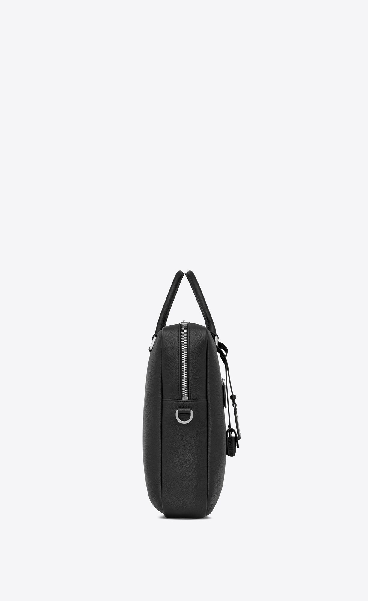 YSL Sac De Jour Large Briefcase In Grained Leather Black | 7349610-PH