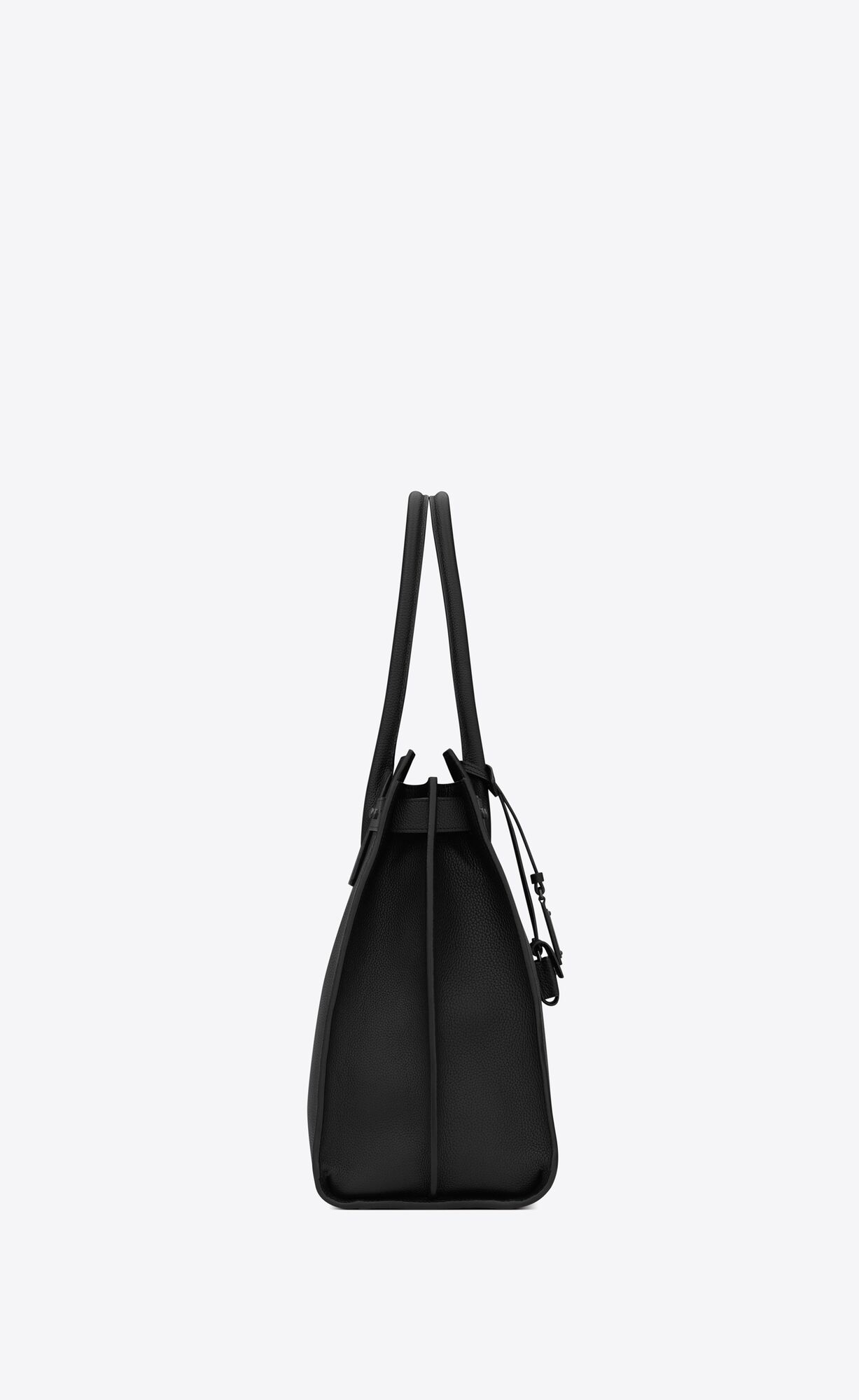 YSL Sac De Jour North/South Tote In Grained Leather Black | 5734618-WM