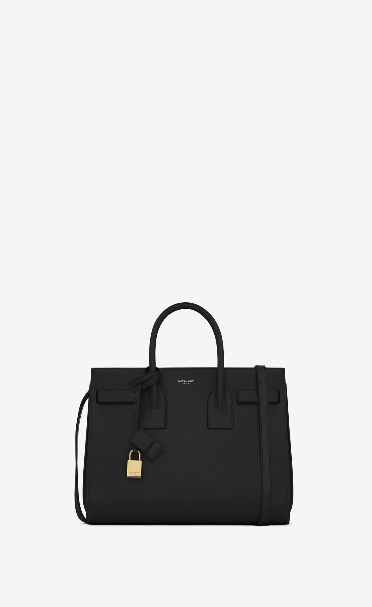 YSL Sac De Jour Small In Smooth Leather Noir | 5048936-YA