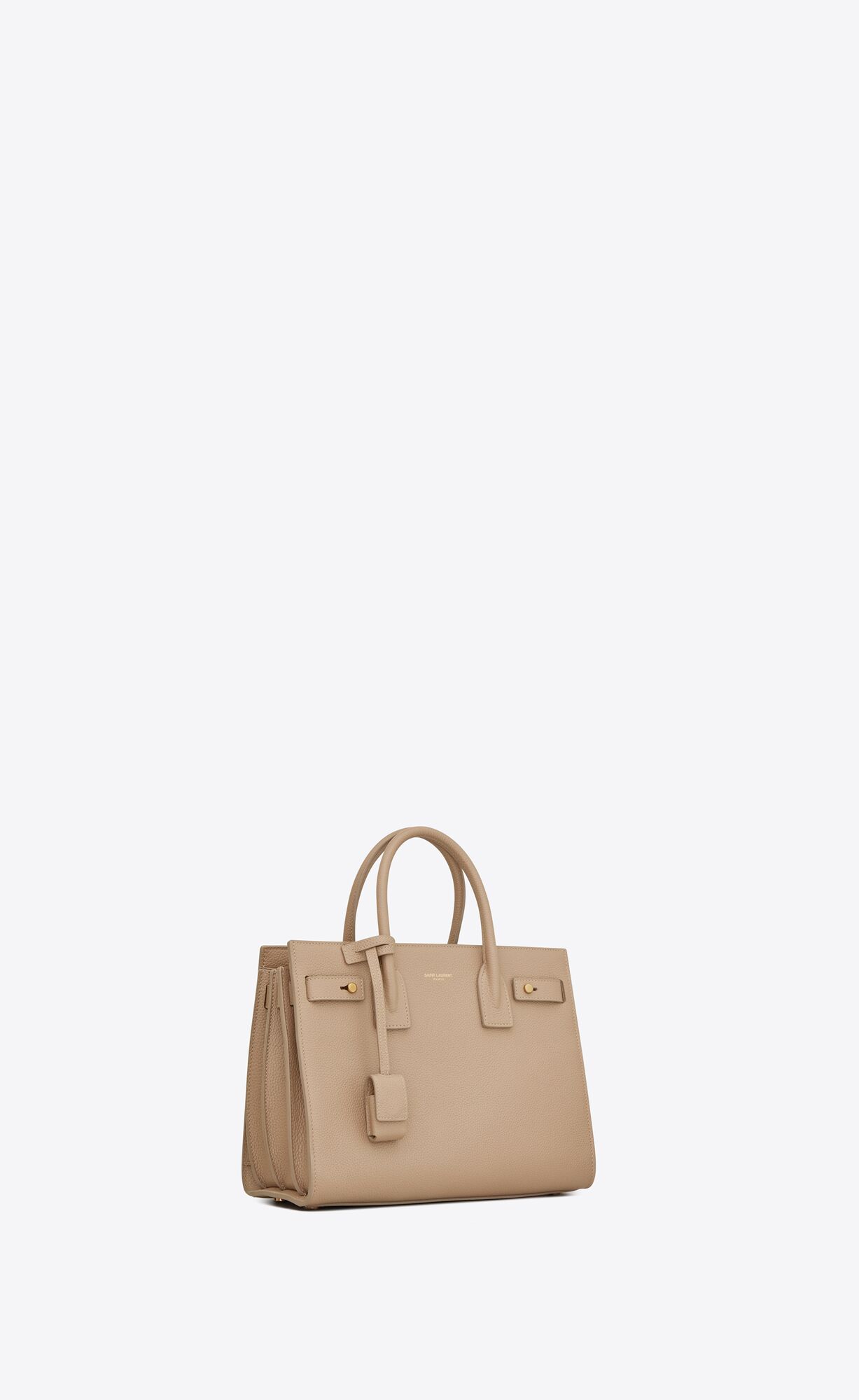 YSL Sac De Jour Supple Nano In Grained Leather Dark Beige | 2407951-GI