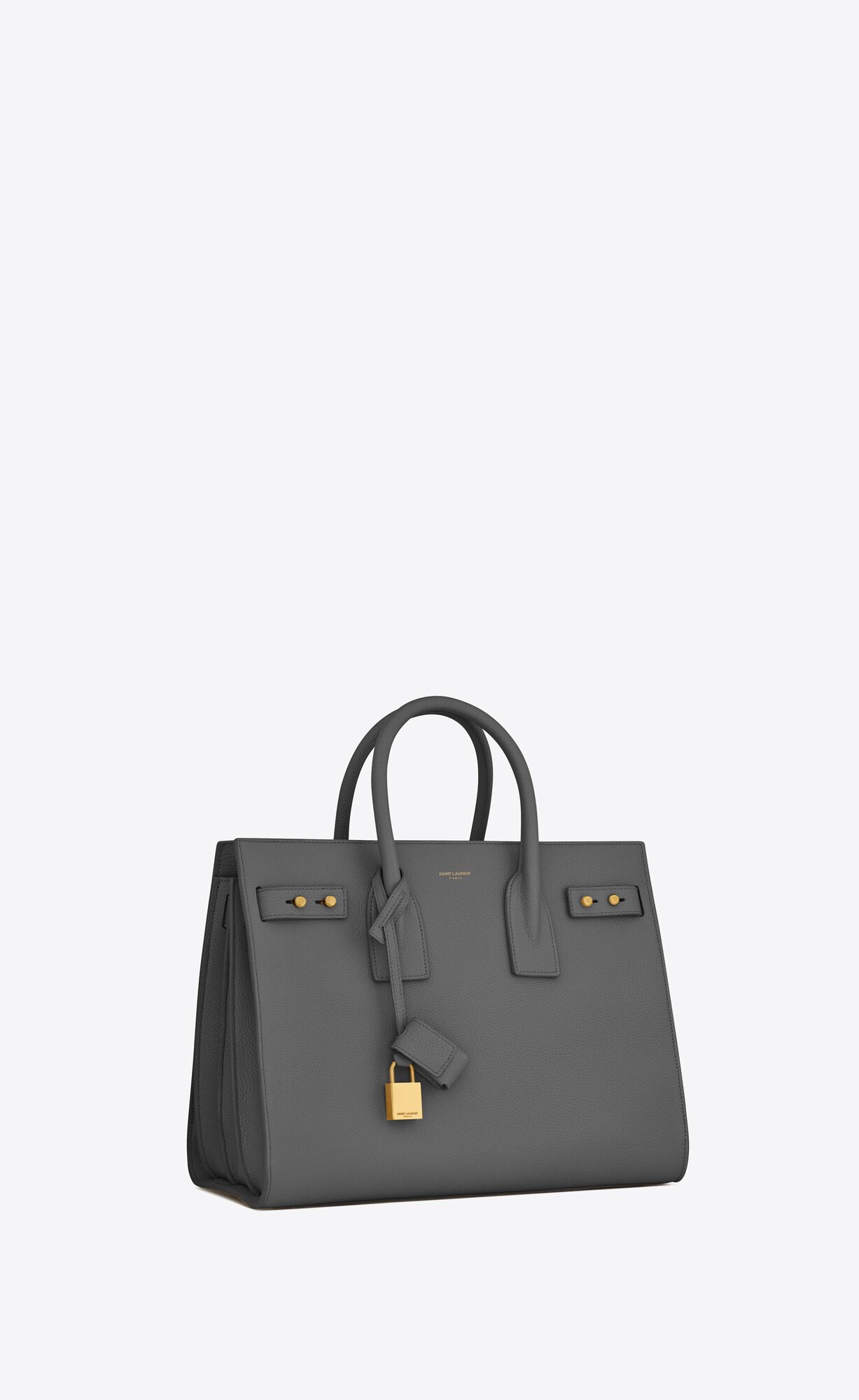 YSL Sac De Jour Supple Small In Grained Leather Storm | 9832657-AF