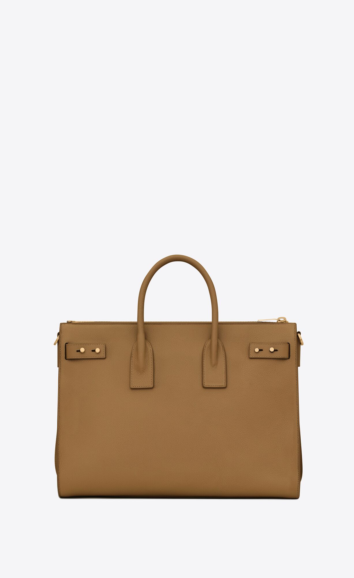 YSL Sac De Jour Thin Large In Grained Leather Old Oil | 7139280-YR