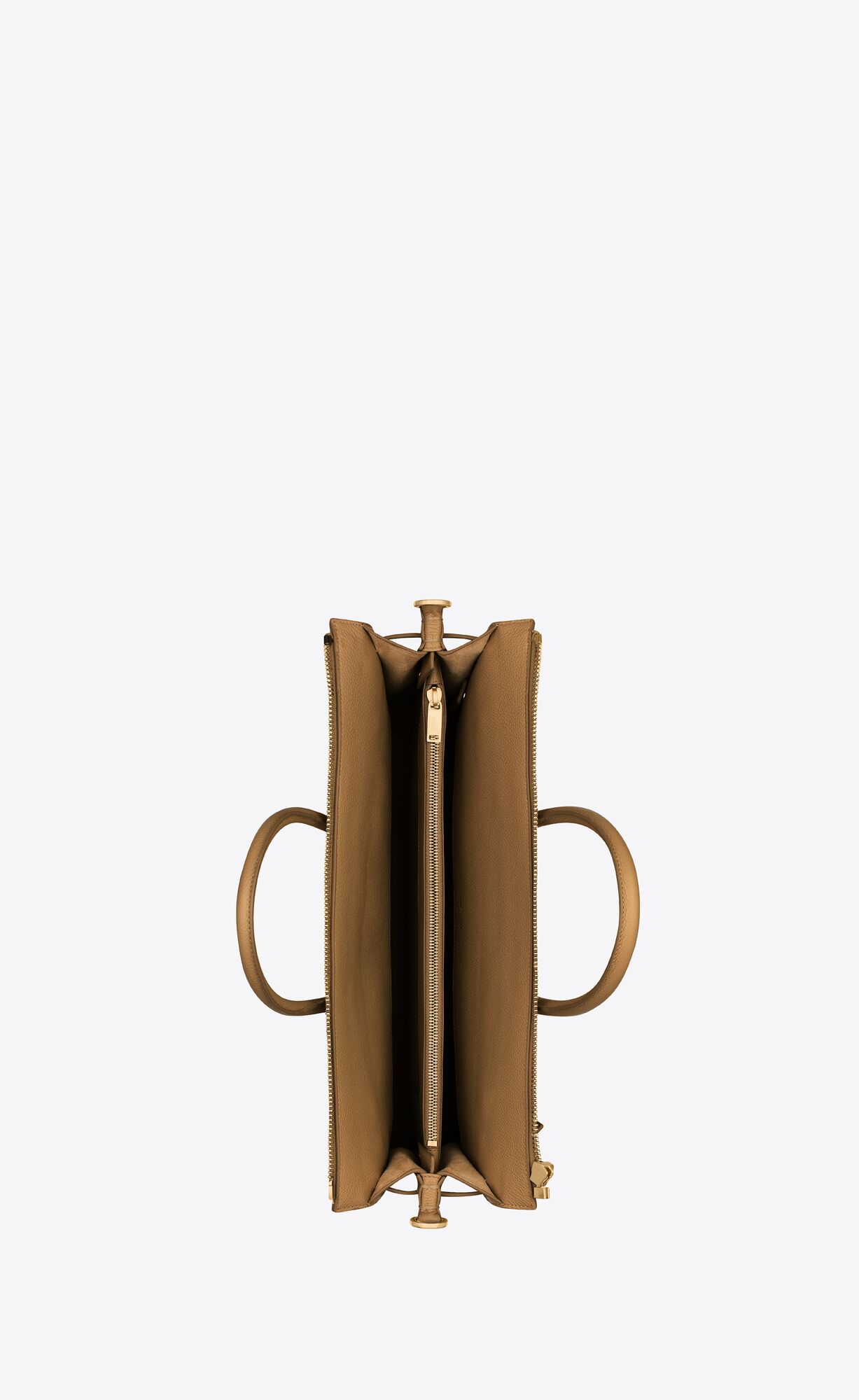 YSL Sac De Jour Thin Large In Grained Leather Old Oil | 7139280-YR