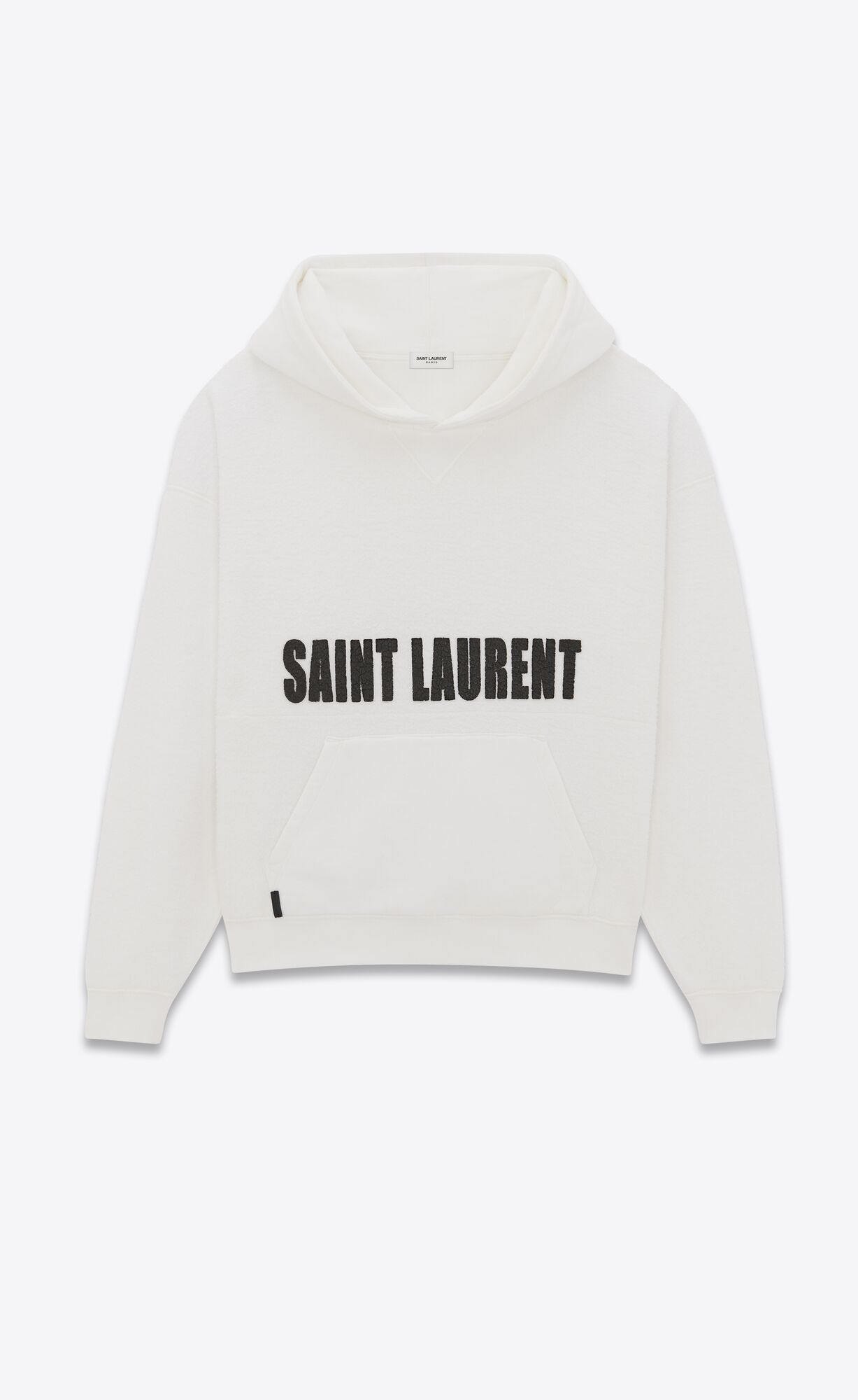 YSL Saint Laurent Agafay Hoodie Naturel Et Noir | 5932764-HS
