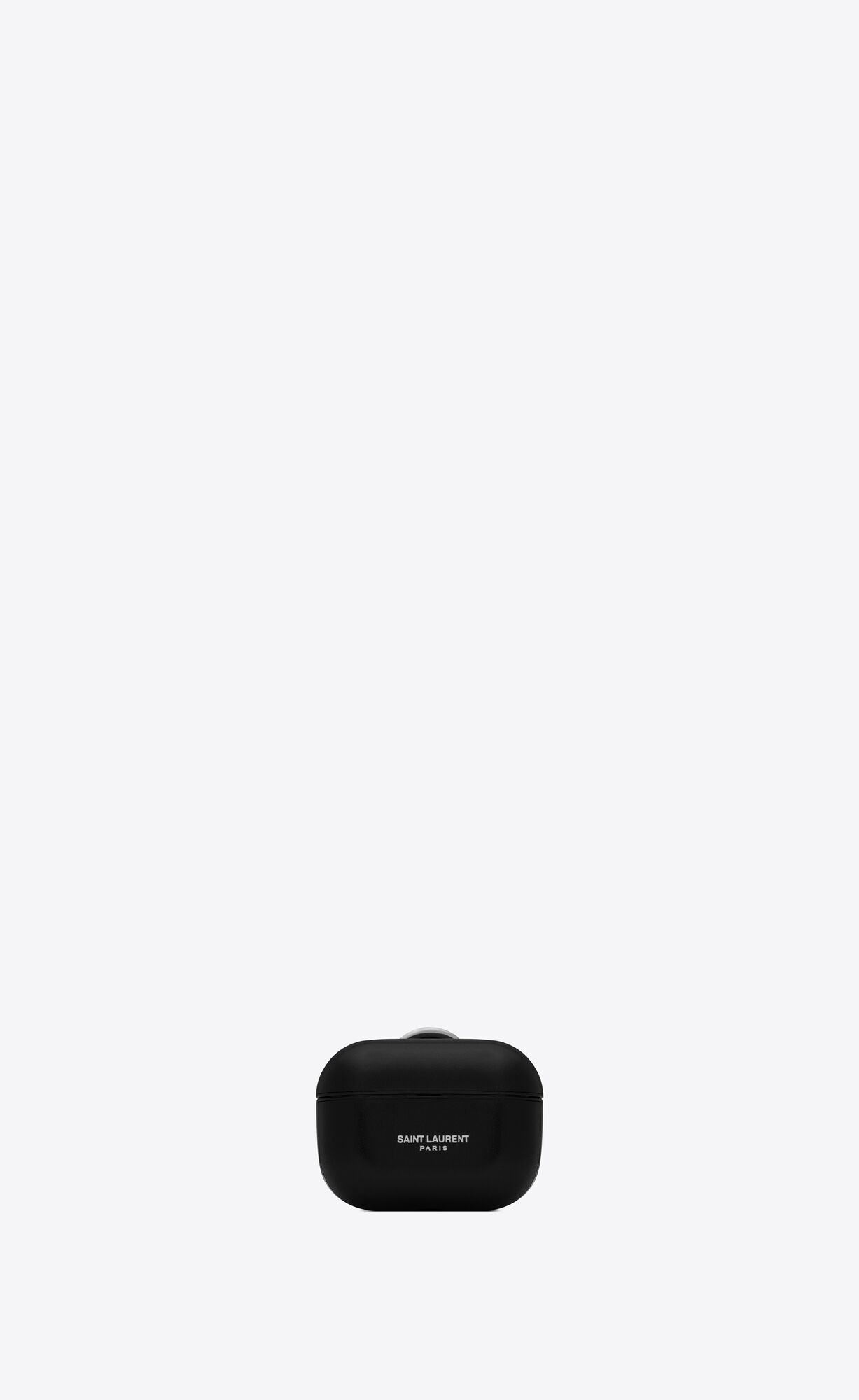 YSL Saint Laurent Paris Airpods Pro Case Cover In Smooth Leather Black | 0671328-EL