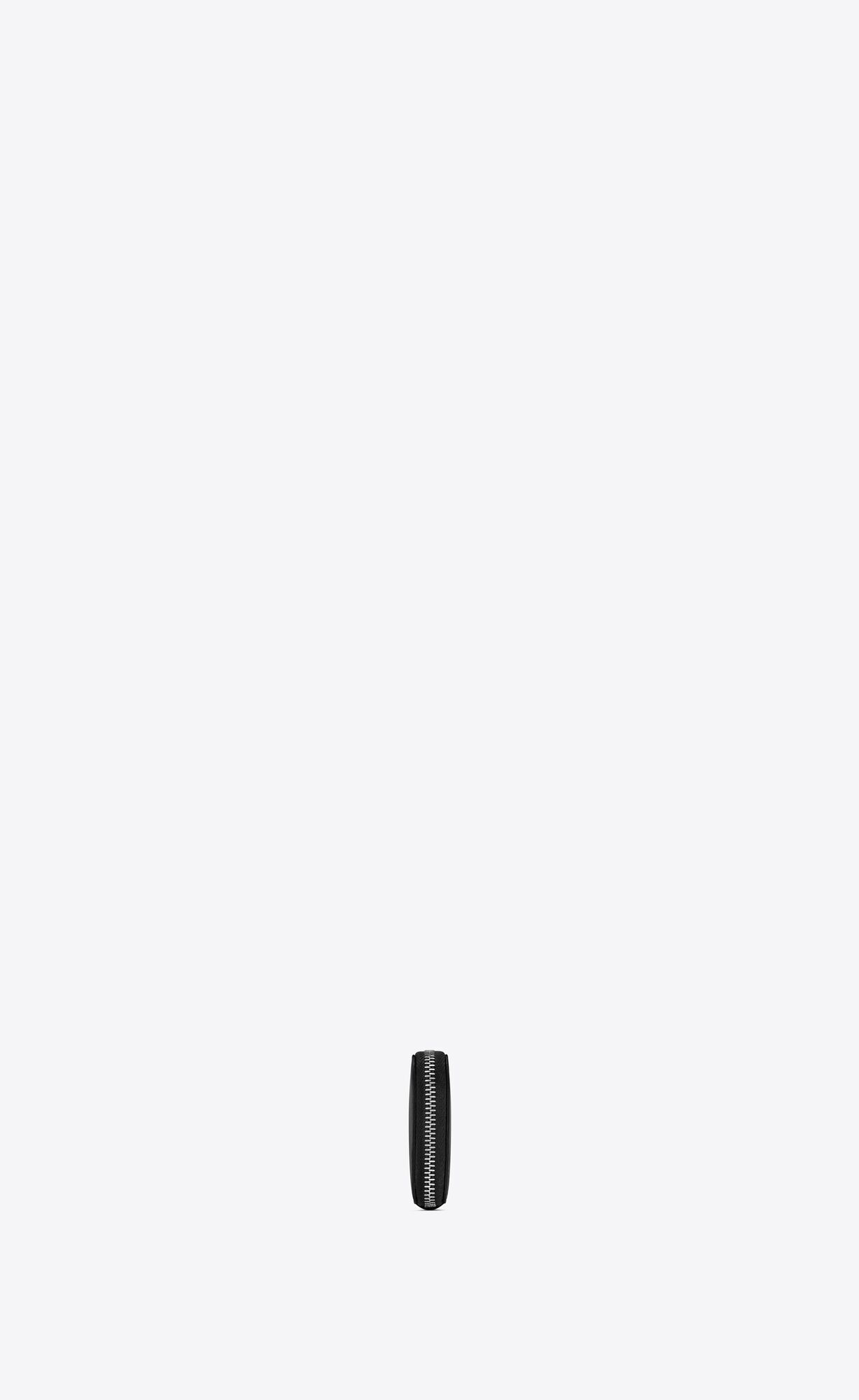 YSL Saint Laurent Paris Pencil Case In Smooth Leather Black | 9614235-WV