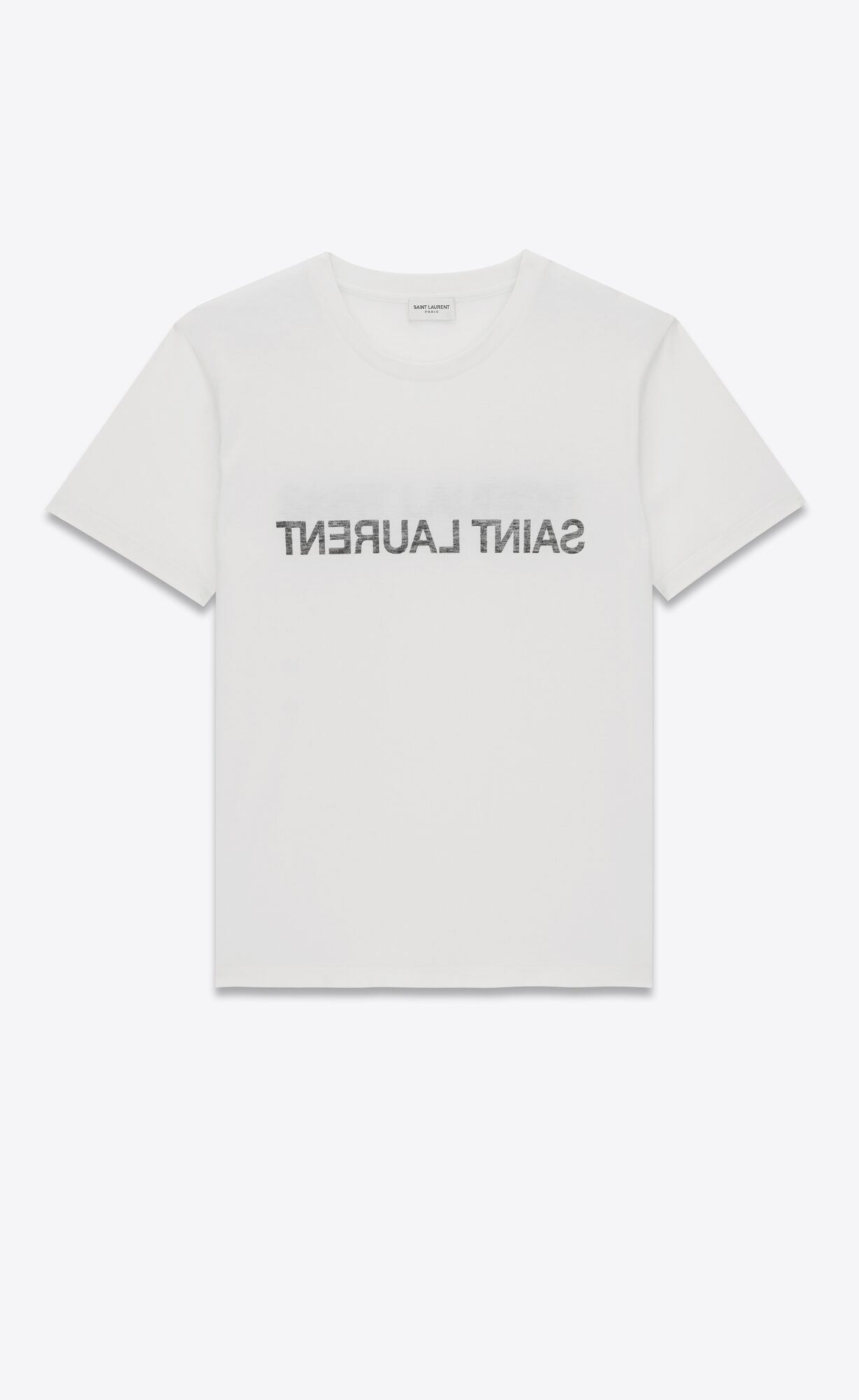 YSL Saint Laurent Reverse T-shirt Natural | 0751932-BK