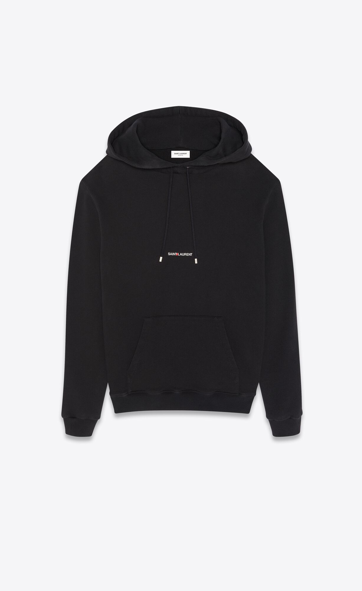 YSL Saint Laurent Rive Gauche Hoodie Black | 7056849-CP