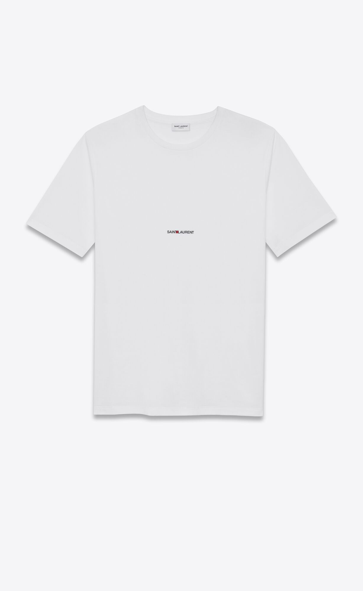 YSL Saint Laurent Rive Gauche T-shirt White | 6724013-ML