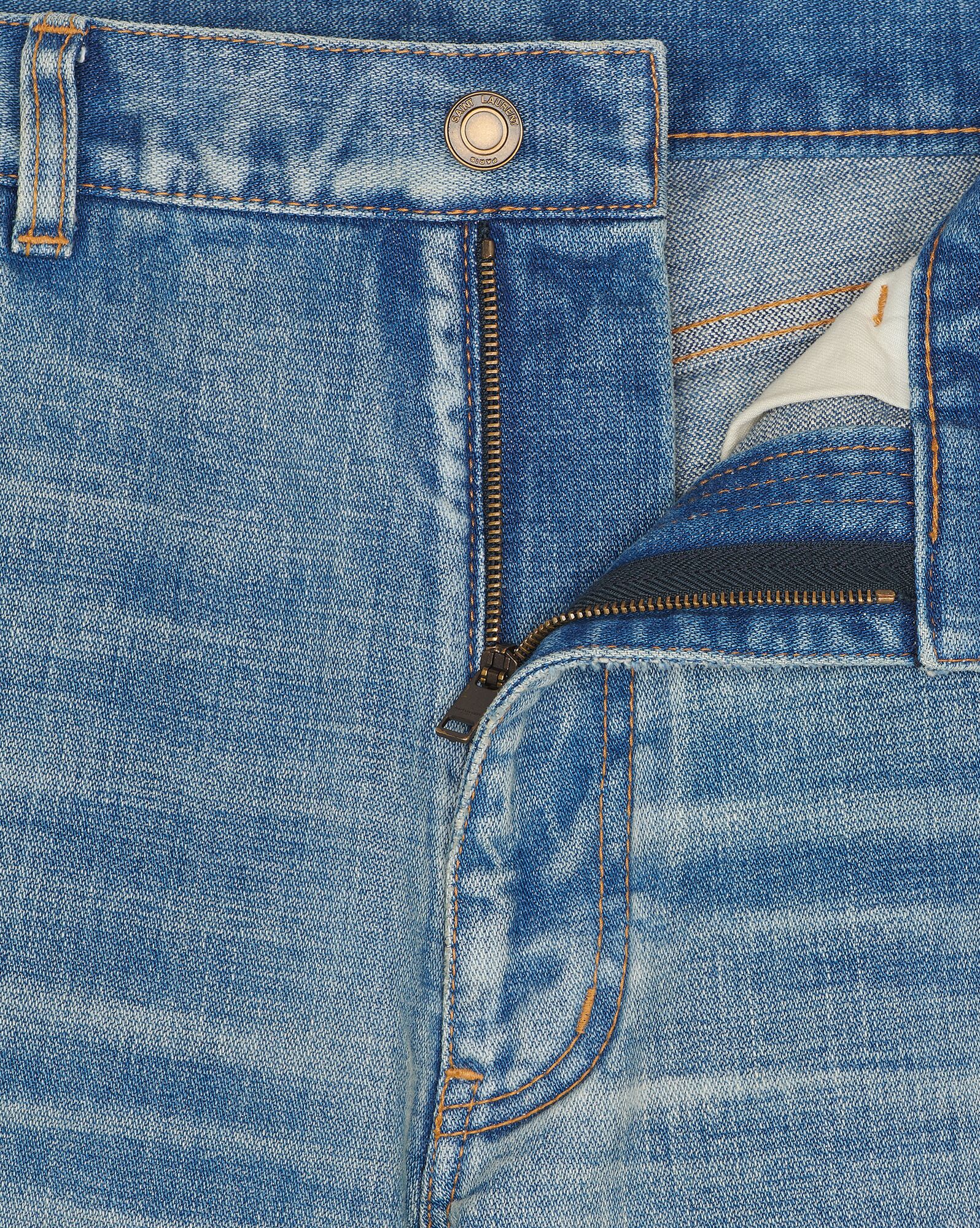 YSL Serge Jeans In '70s Serge Blue Denim 70'S Serge Blue | 8324071-SI