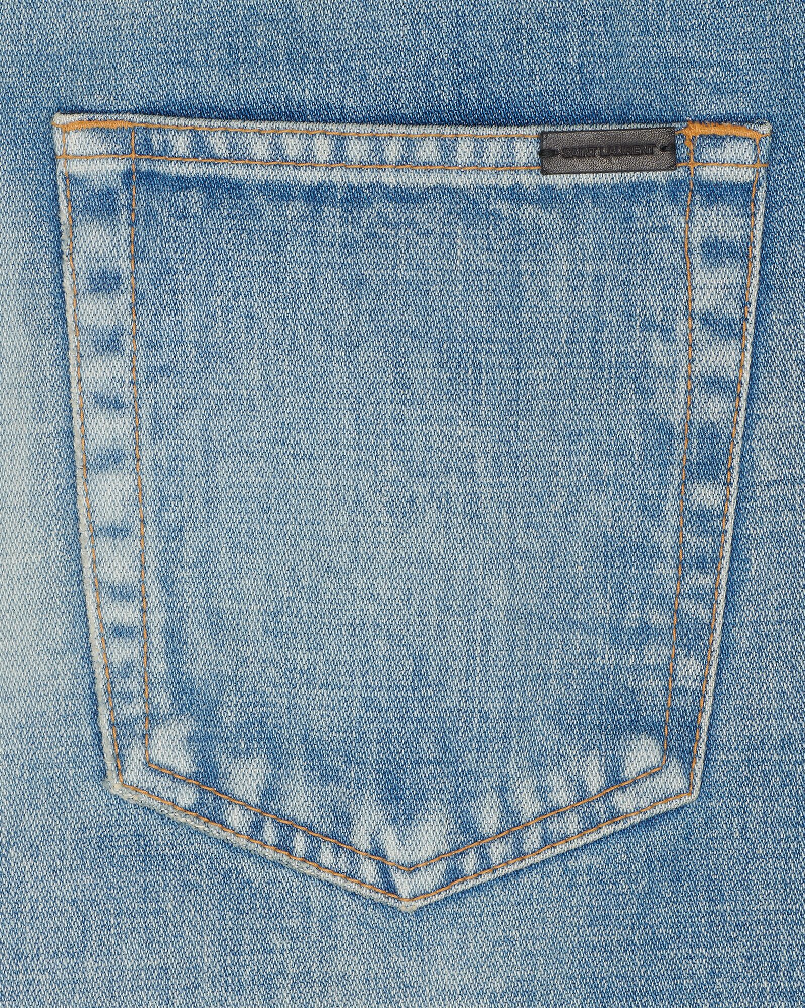 YSL Serge Jeans In '70s Serge Blue Denim 70'S Serge Blue | 8324071-SI