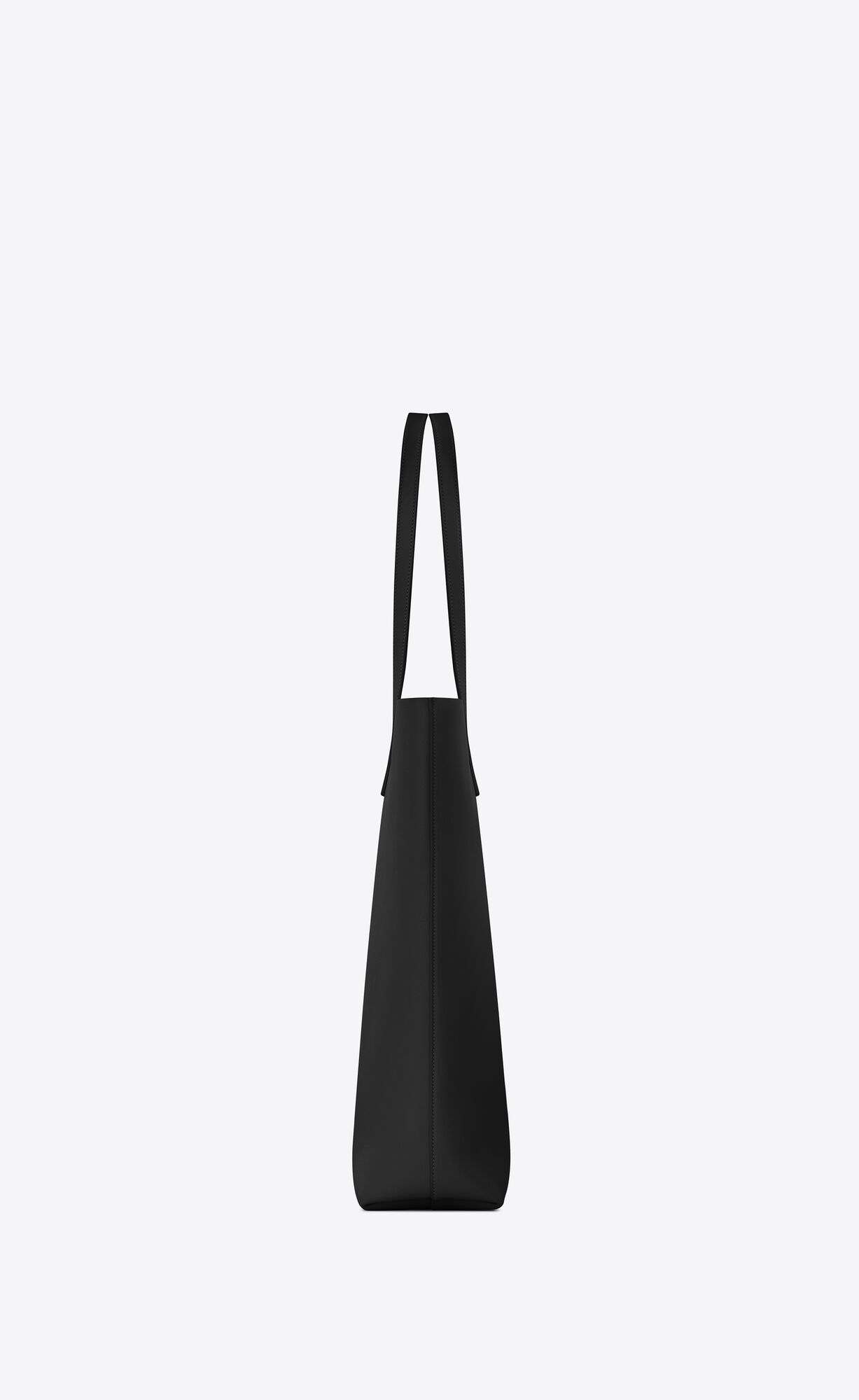YSL Shopping Saint Laurent N/S In Supple Leather Black | 7341908-BZ