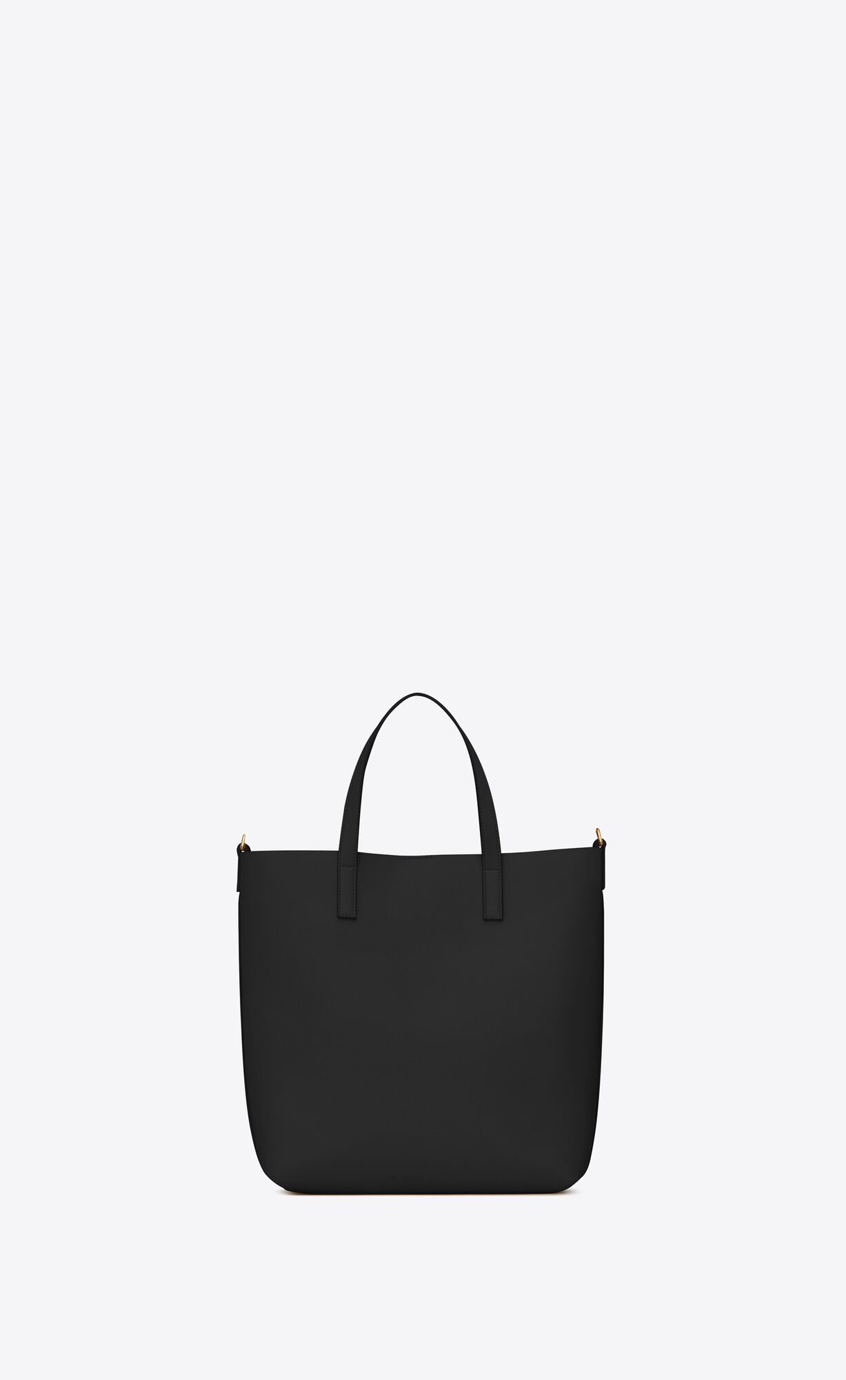 YSL Shopping Saint Laurent Toy In Supple Leather Black | 3596021-OL