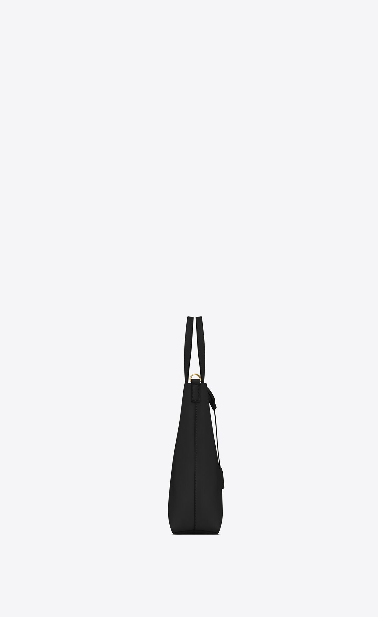 YSL Shopping Saint Laurent Toy In Supple Leather Black | 3596021-OL
