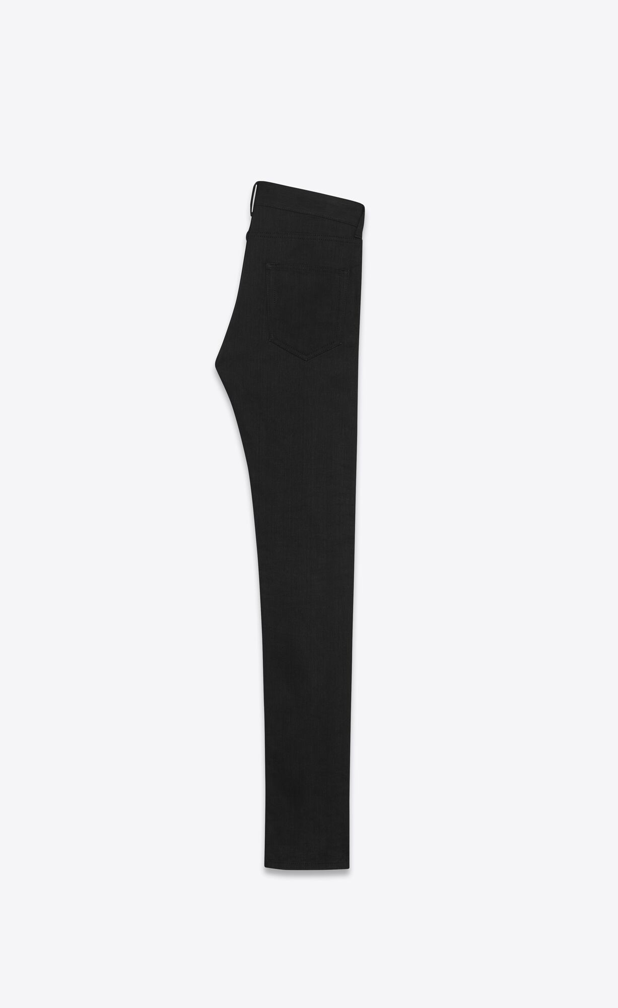 YSL Skinny-fit Jeans In Worn Black Stretch Denim Worn Black | 3754869-SE