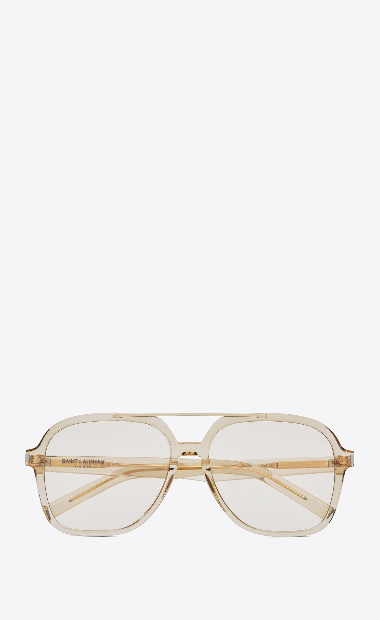 YSL Sl 545 Transparent Cream And Light Gold | 6054193-FC