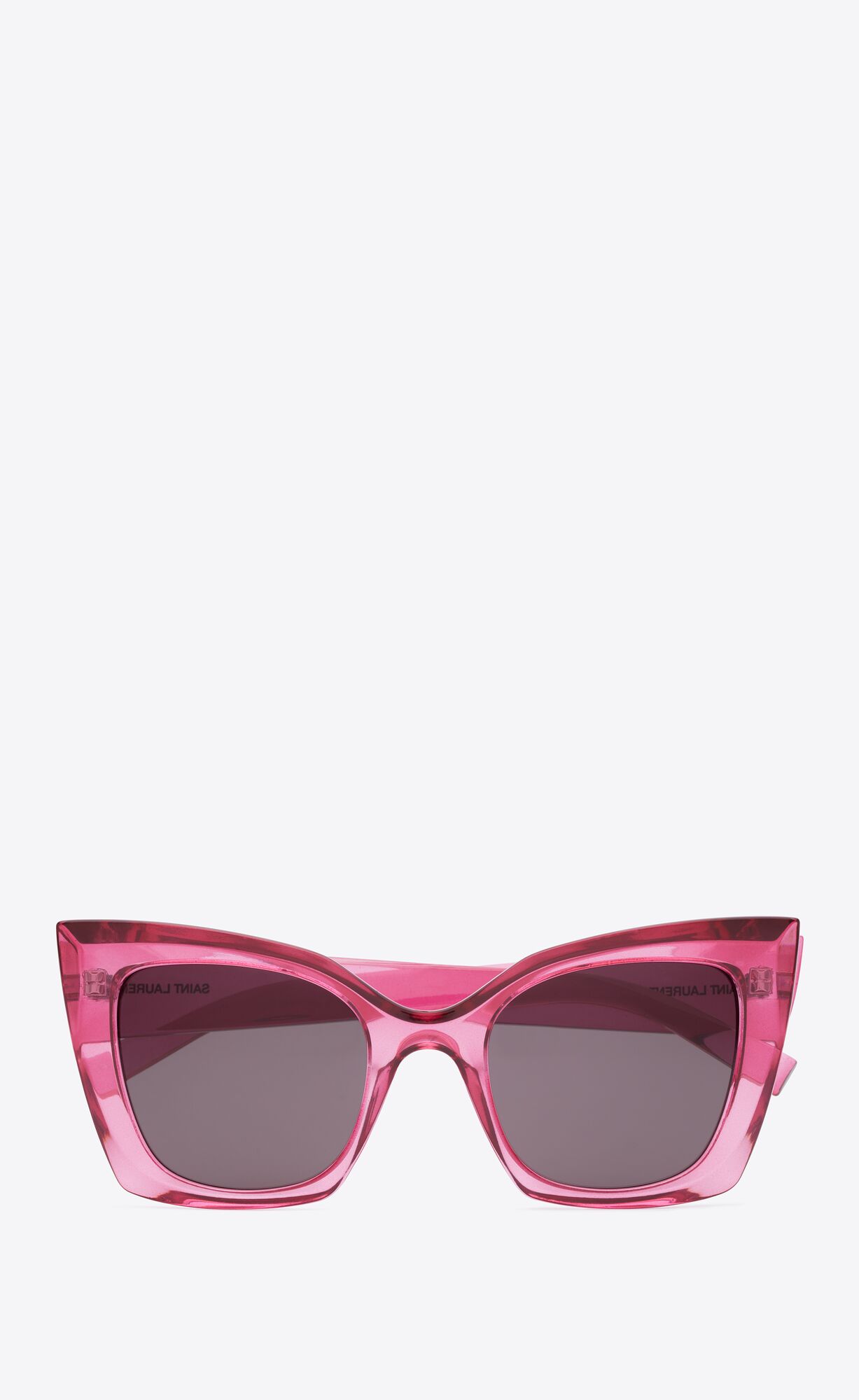 YSL Sl 552 Transparent Cyclamen Pink And Black | 6123084-BH