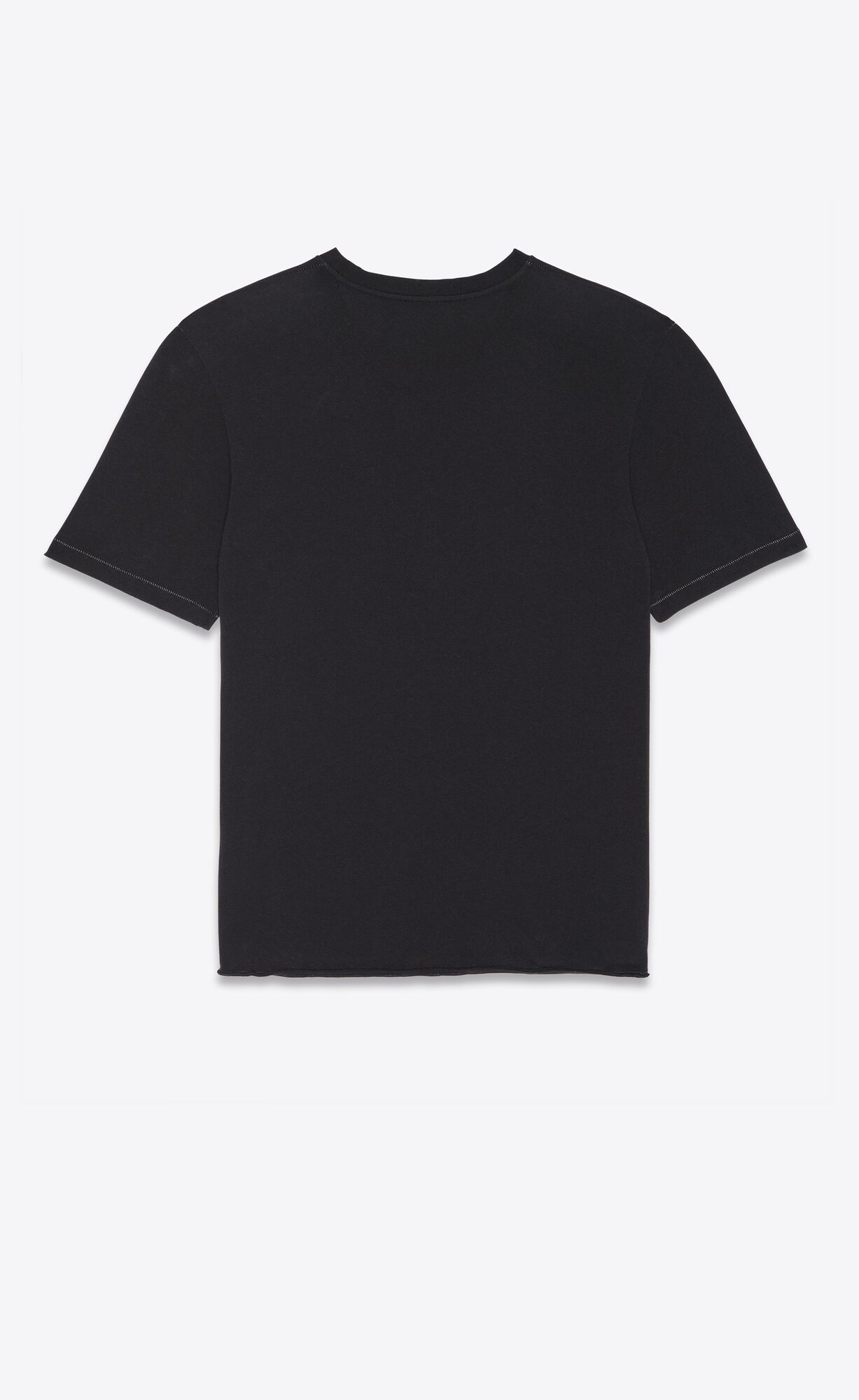 YSL Sl Heart T-shirt Noir Gris | 9381756-XL