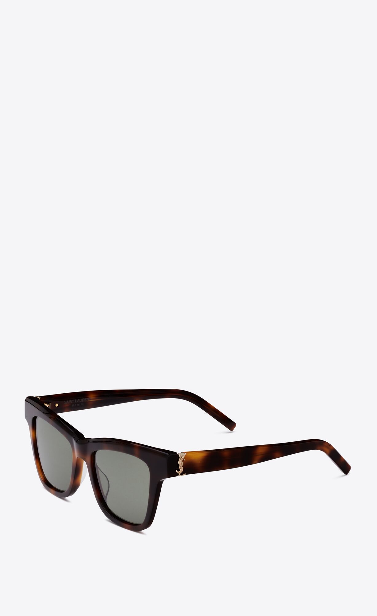 YSL Sl M106 Medium Havana, Light Gold And Green | 0784156-FP