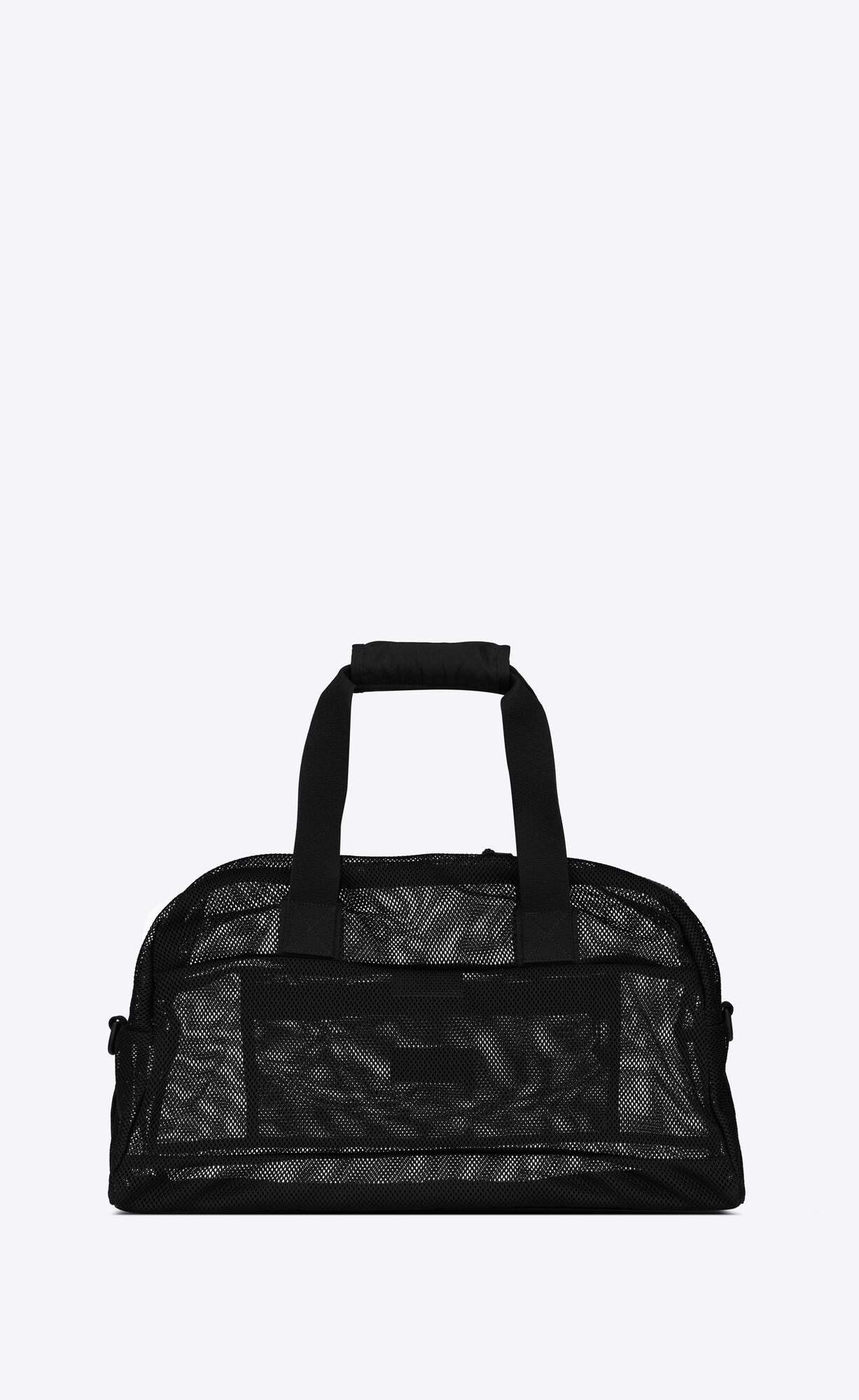 YSL Slp Duffle In Mesh And Nylon Black | 2356104-ZC