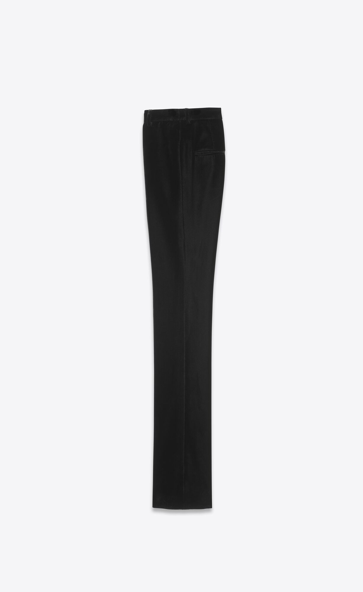 YSL Straight-leg Pants In Velvet Noir | 5901826-MC
