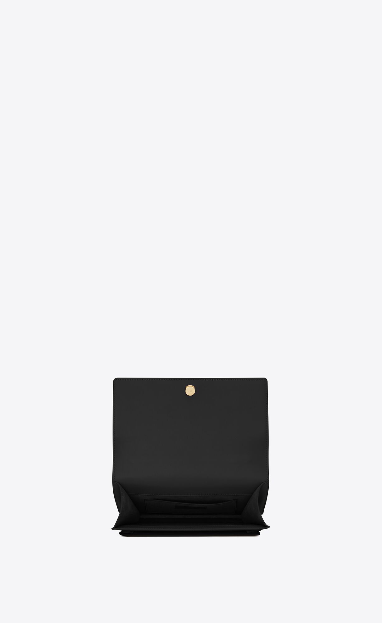 YSL Sunset Medium Top Handle In Smooth Leather Noir | 0693825-IP