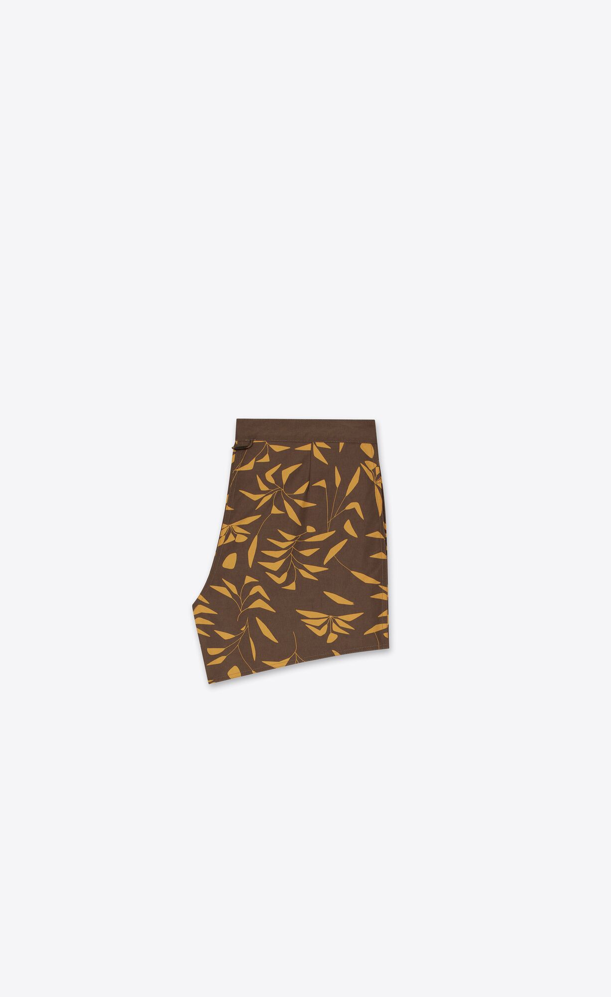 YSL Sunset Print Swim Shorts Marron Orange | 0873162-CM