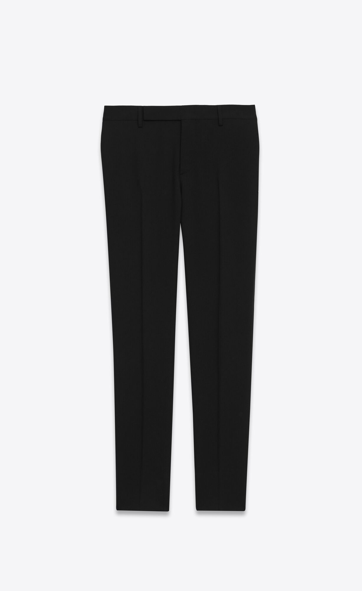 YSL Tailored Pants In Saint Laurent Gabardine Black | 9206387-SN