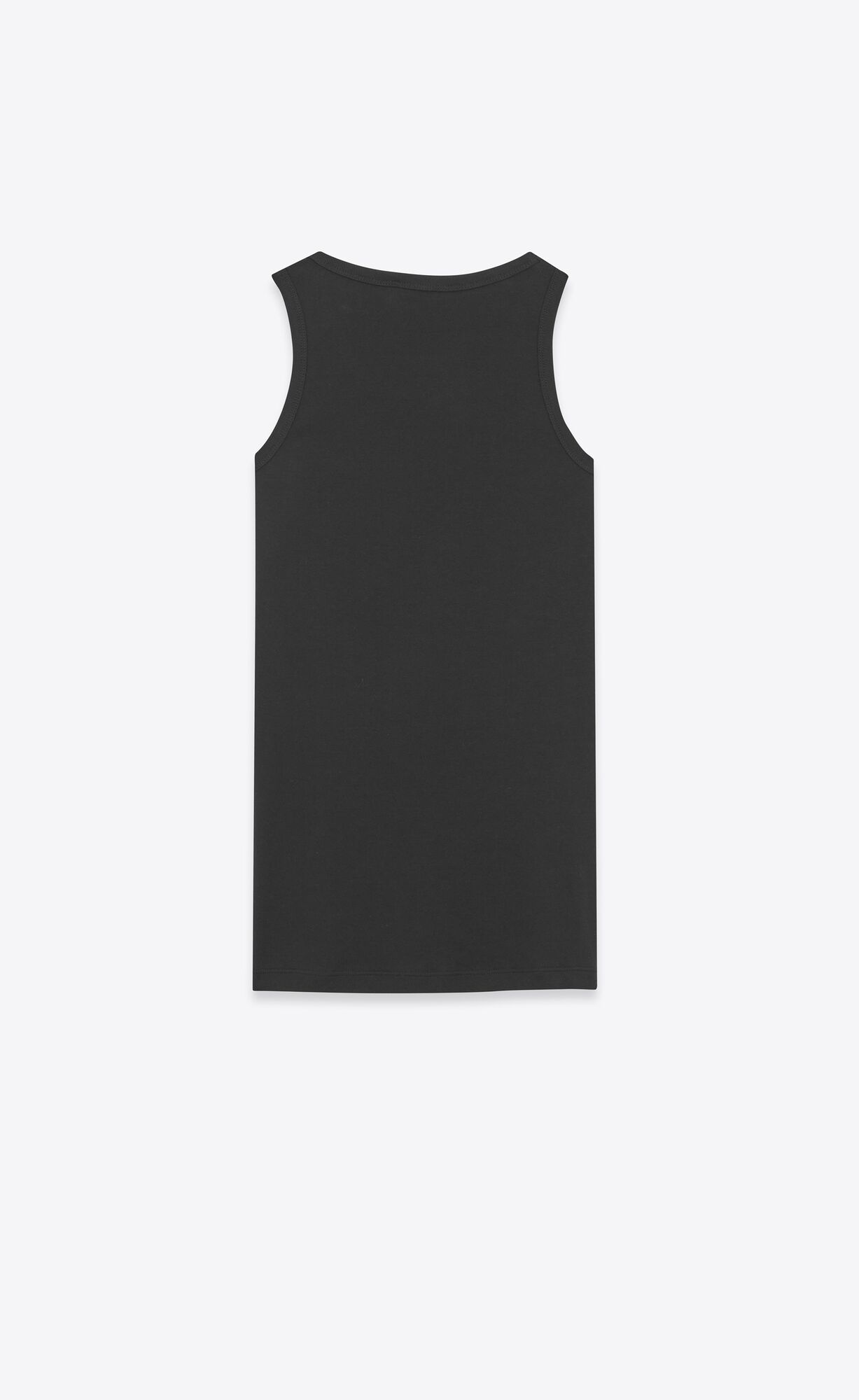 YSL Tank Top In Jersey Black | 4026198-CG