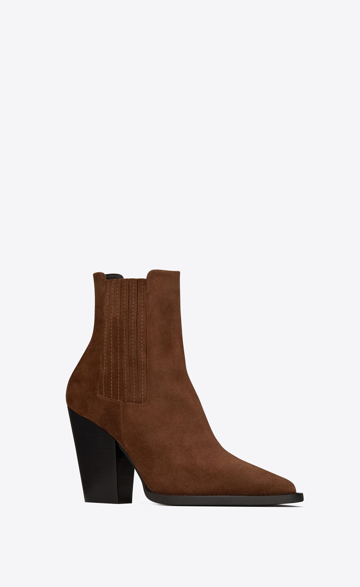 YSL Theo Chelsea Boots In Suede Land | 5086124-NG