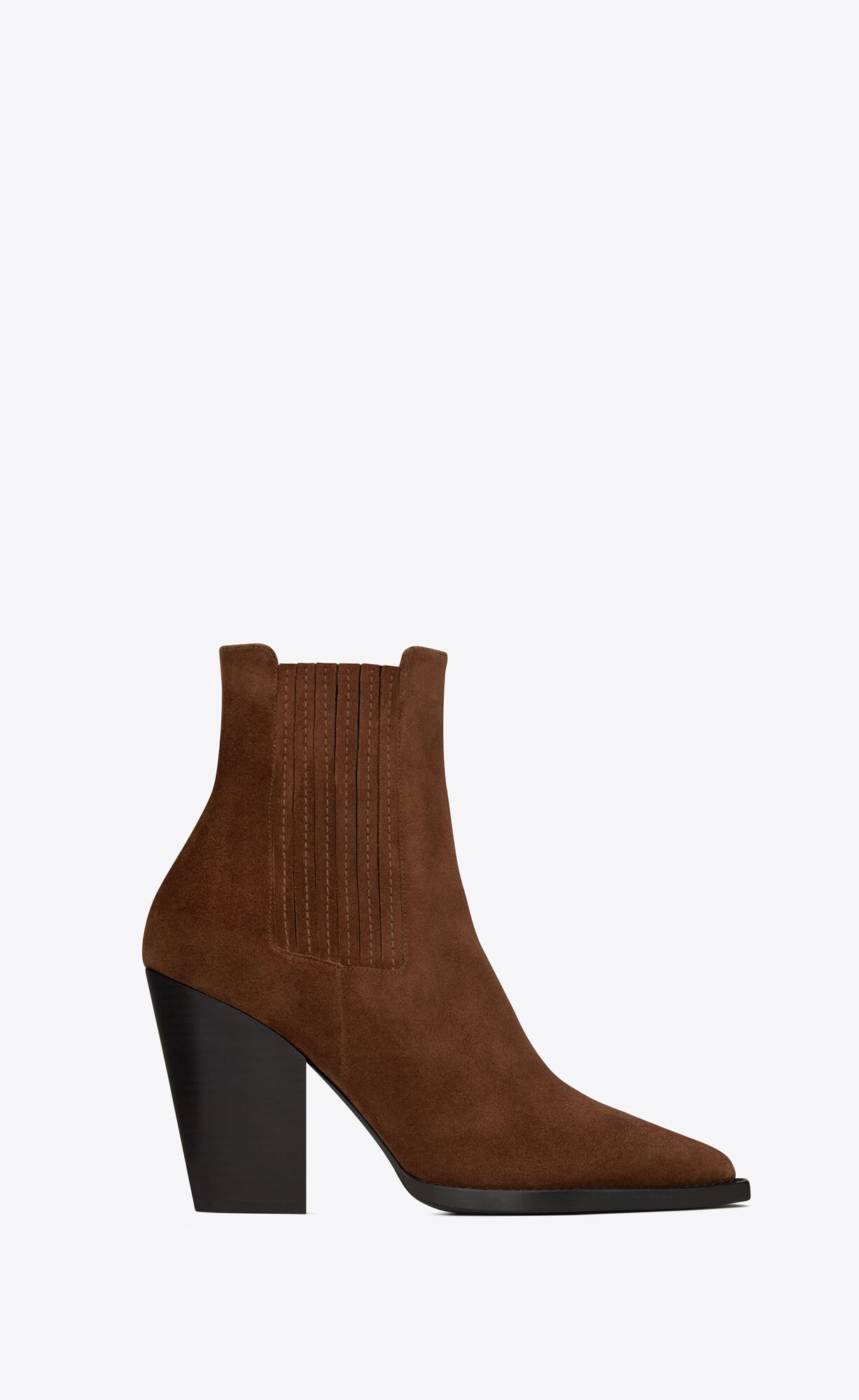 YSL Theo Chelsea Boots In Suede Land | 5086124-NG