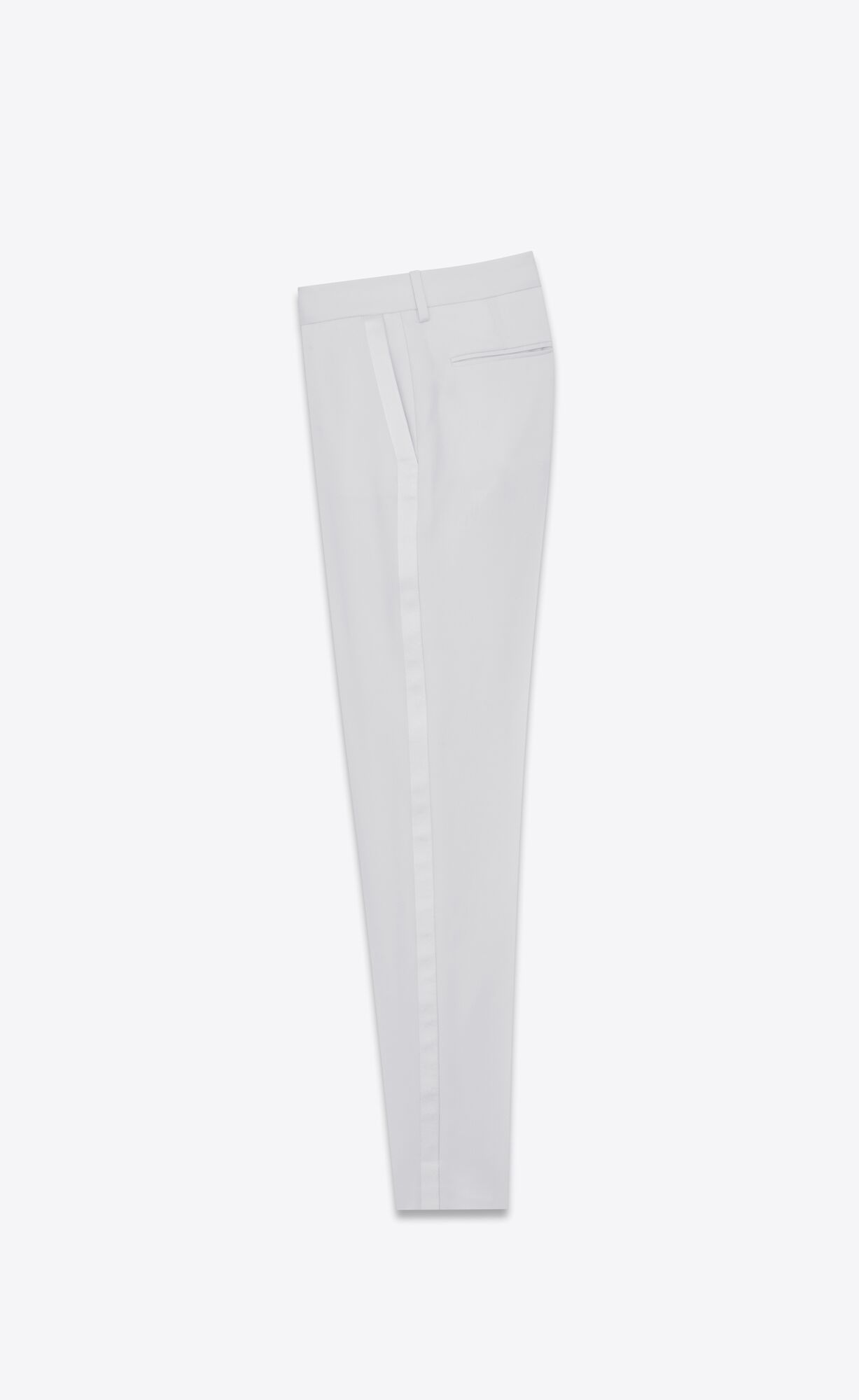 YSL Tuxedo Pants In Grain De Poudre Shell | 4798305-LZ