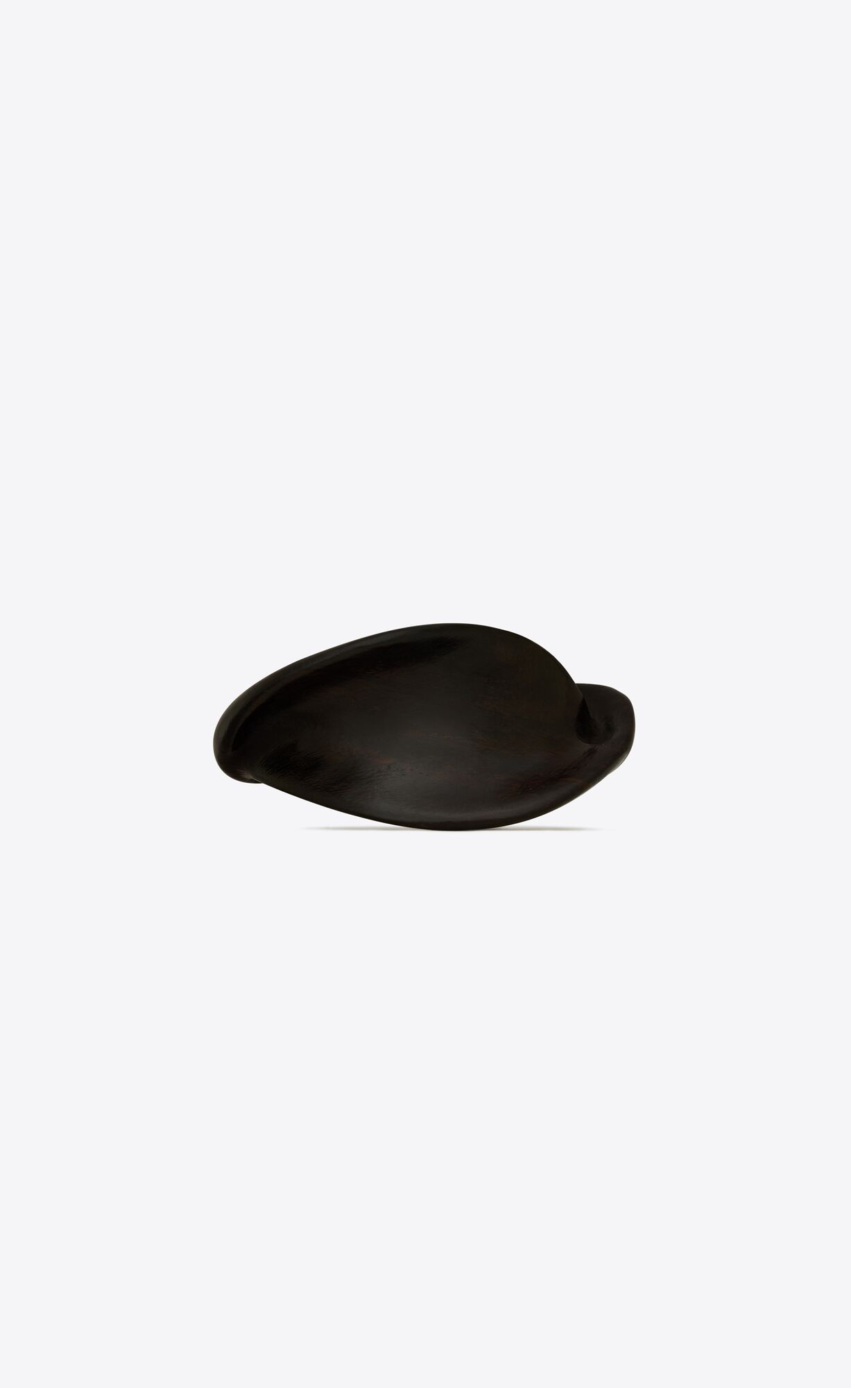 YSL Twist Cuff In Bamboo Dark Brown And Gold | 0617384-SU