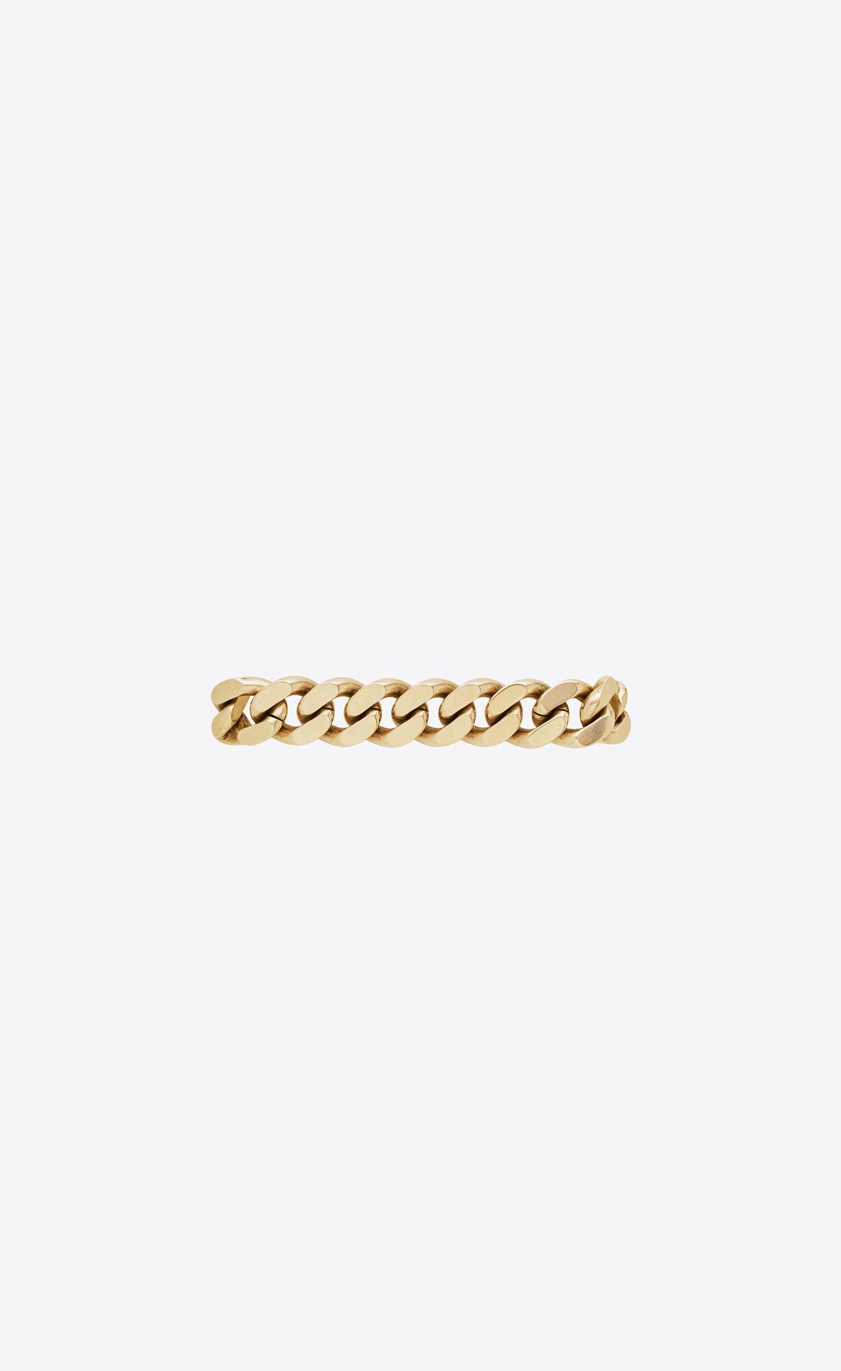 YSL Two-tone Chain Bracelet In Metal Gold | 8245973-VZ